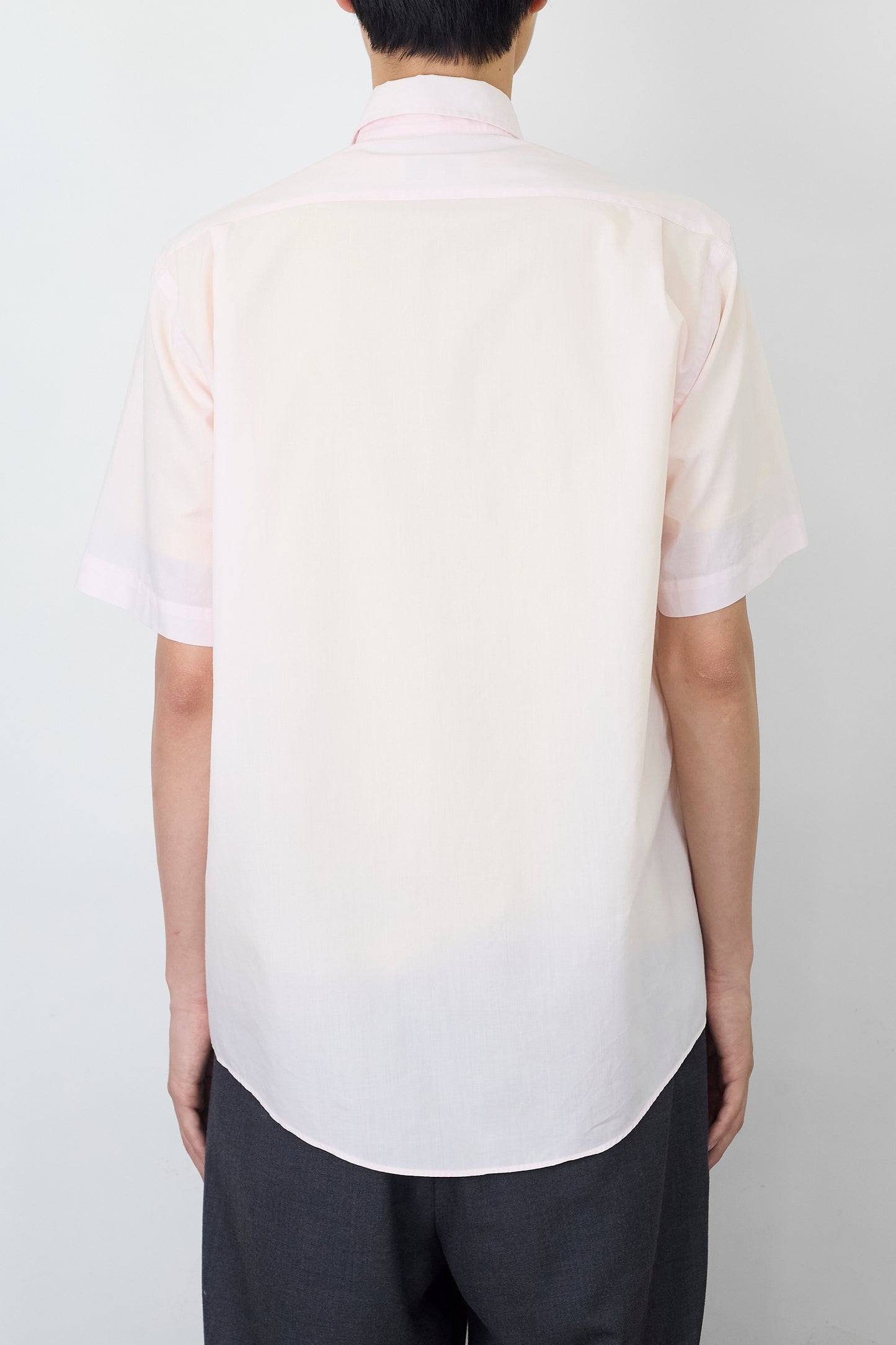 YVES SAINT LAURENT PINK HALF SLEEVE SHIRT
