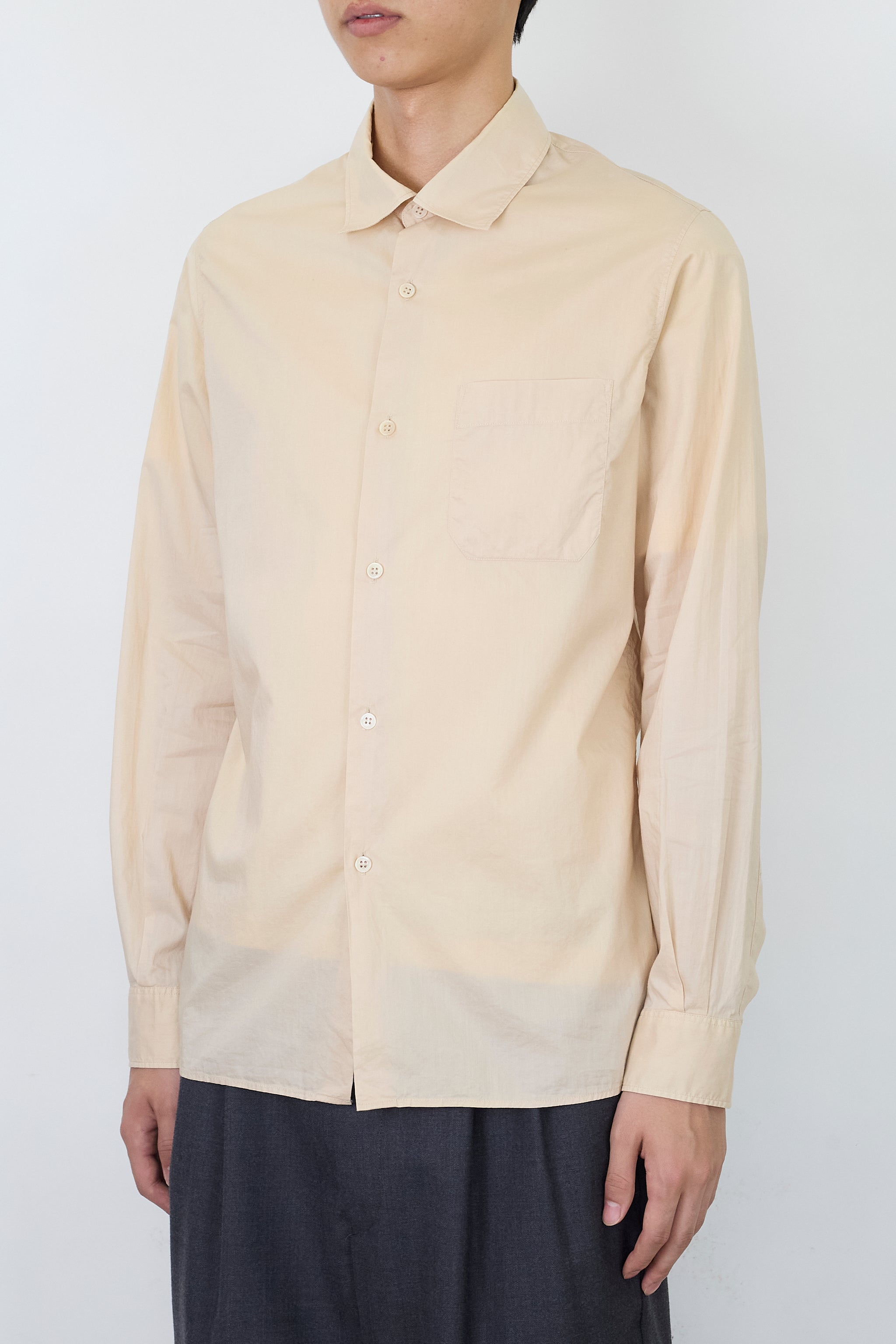 トップス NTRUL CLASSIC SHIRT BEIGE dissonance シャツ – DISSONANCE