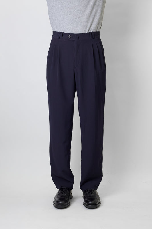 VINTAGE NAVY SUMMER WIDE PANTS