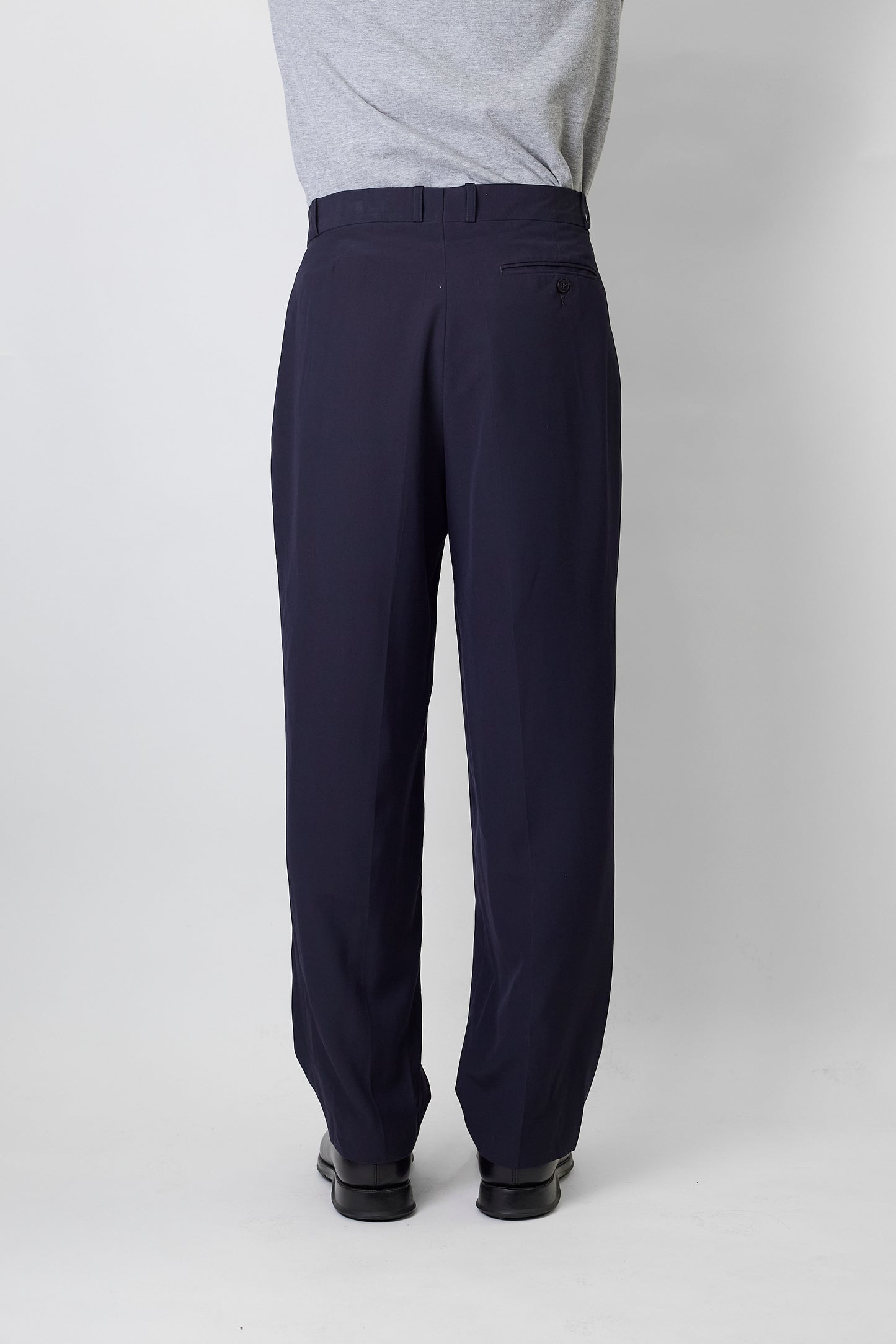 VINTAGE NAVY SUMMER WIDE PANTS