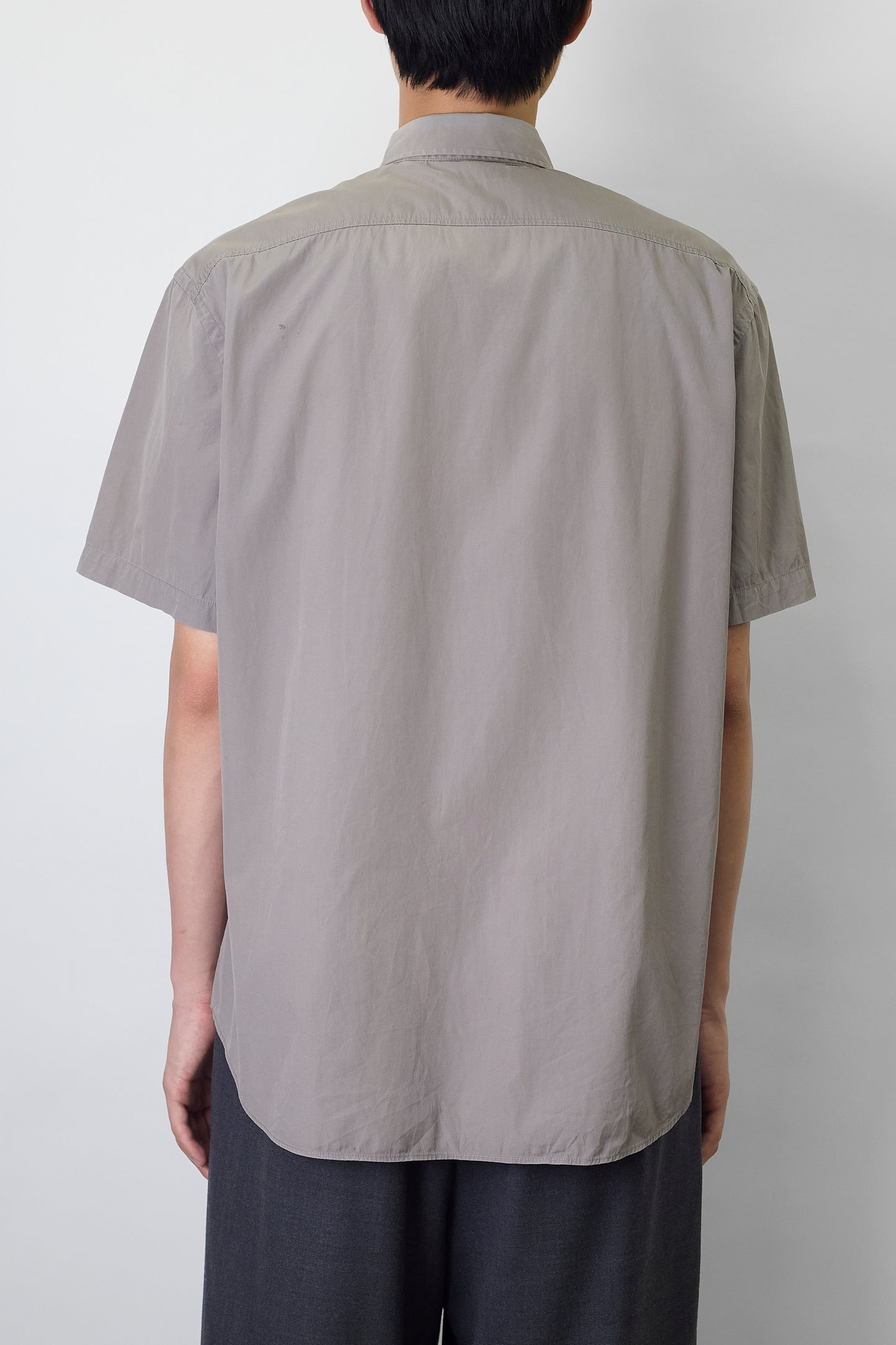 BURBERRY BRIT GRAY HALF SLEEVE SHIRT