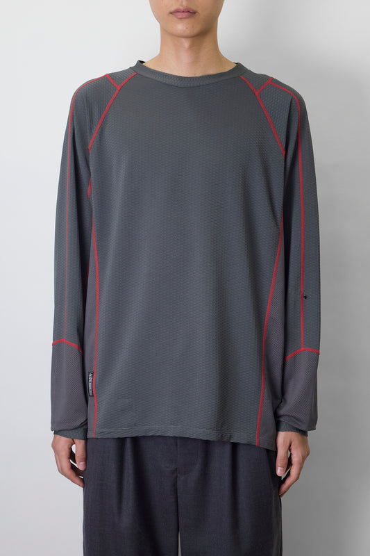 FOX GRAY GAMING LONG SLEEVE SHIRT