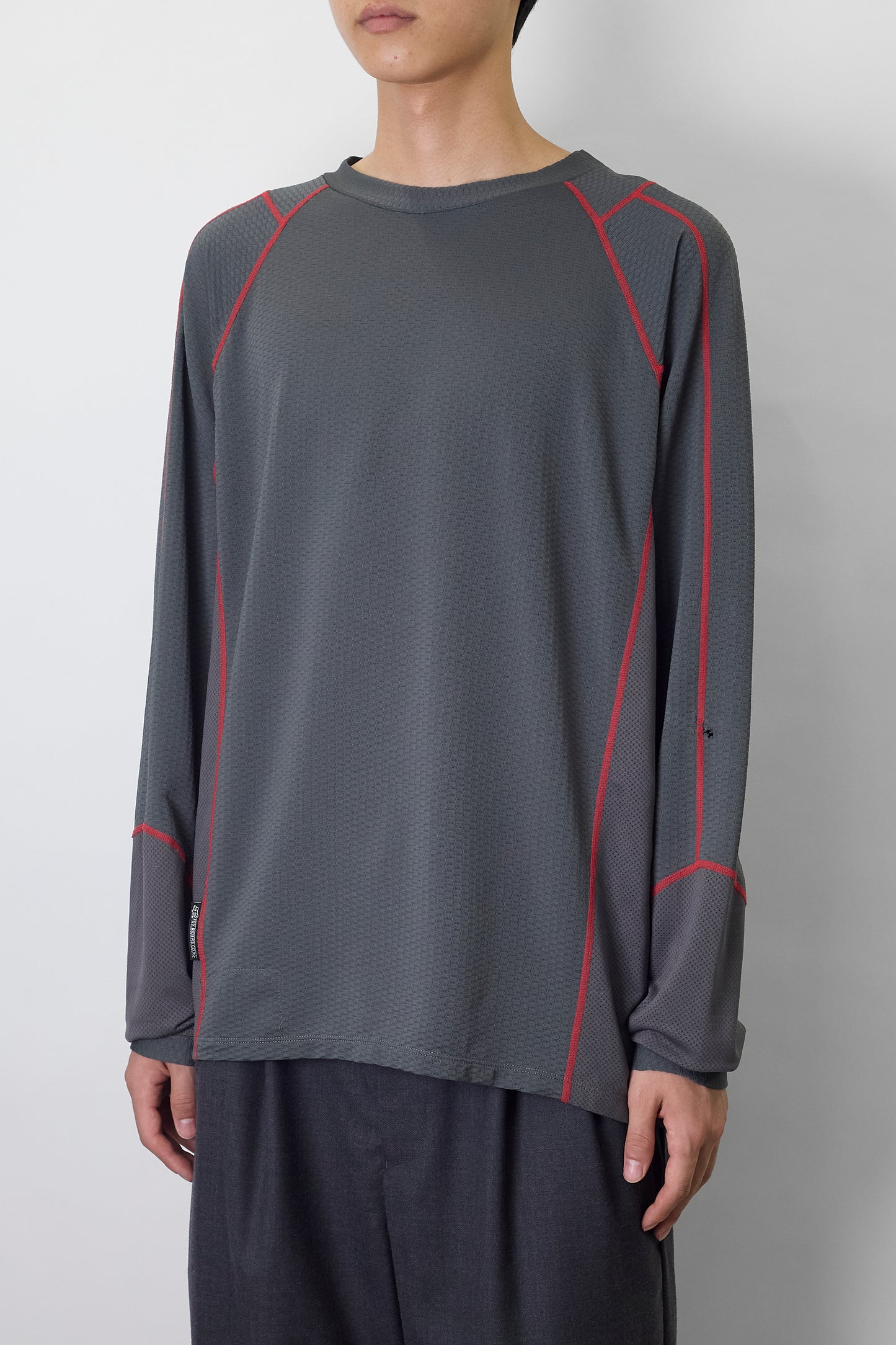 FOX GRAY GAMING LONG SLEEVE SHIRT