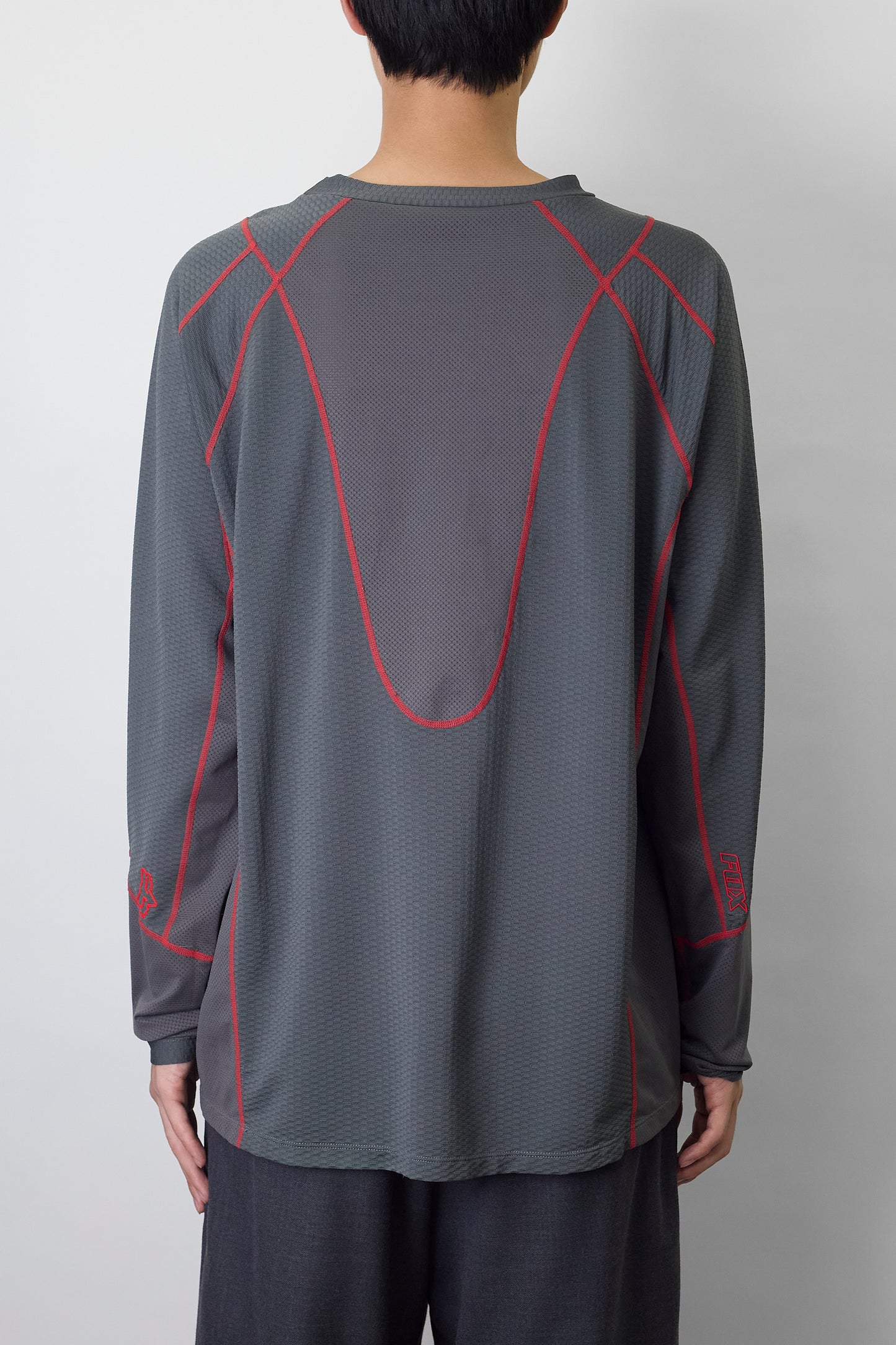 FOX GRAY GAMING LONG SLEEVE SHIRT