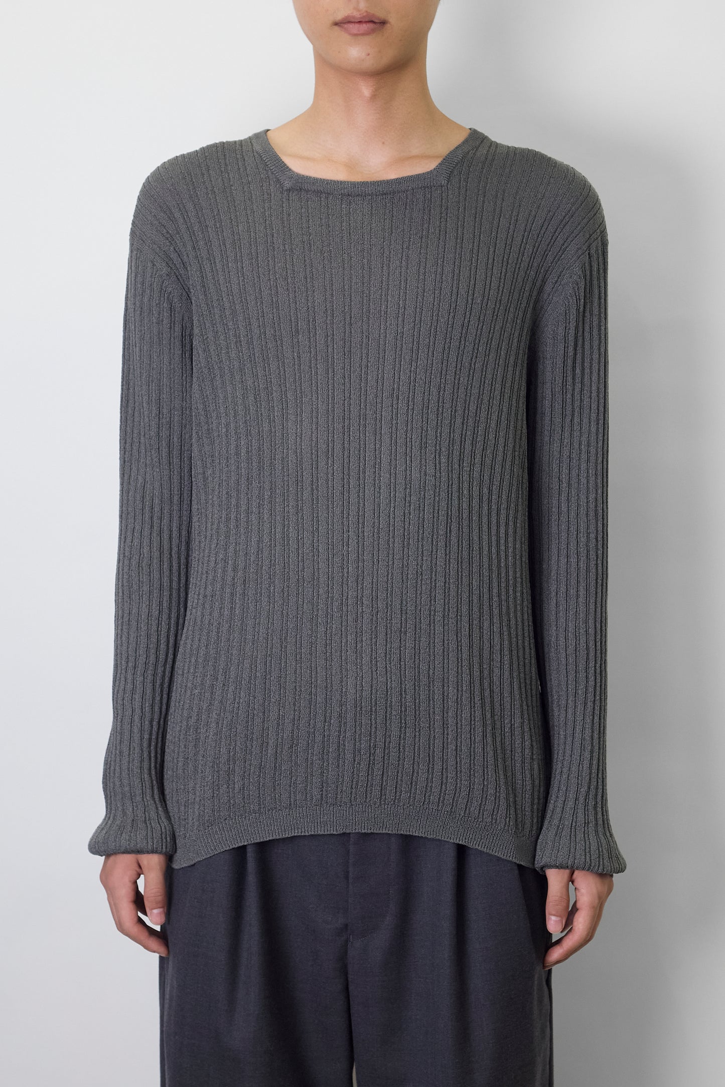 KENNETH COLE DESIGNED GRAY SUMMER KNIT