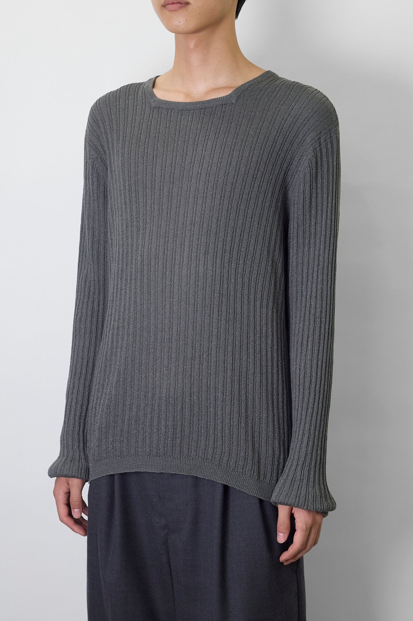 KENNETH COLE DESIGNED GRAY SUMMER KNIT