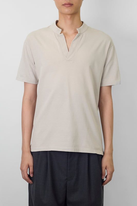 A.P.C. DESIGNED BEIGE HALF SLEEVE TEE SHIRT MADE IN FRANCE