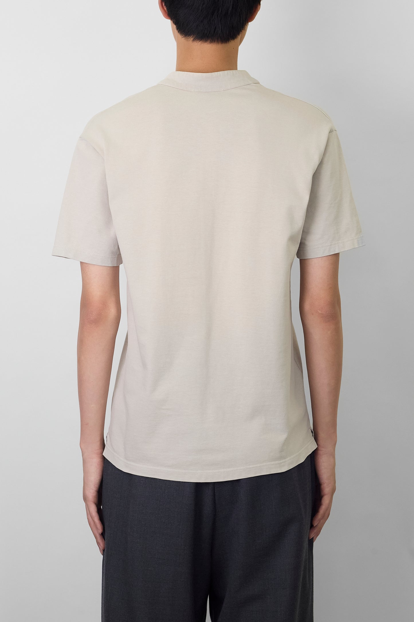 A.P.C. DESIGNED BEIGE HALF SLEEVE TEE SHIRT MADE IN FRANCE