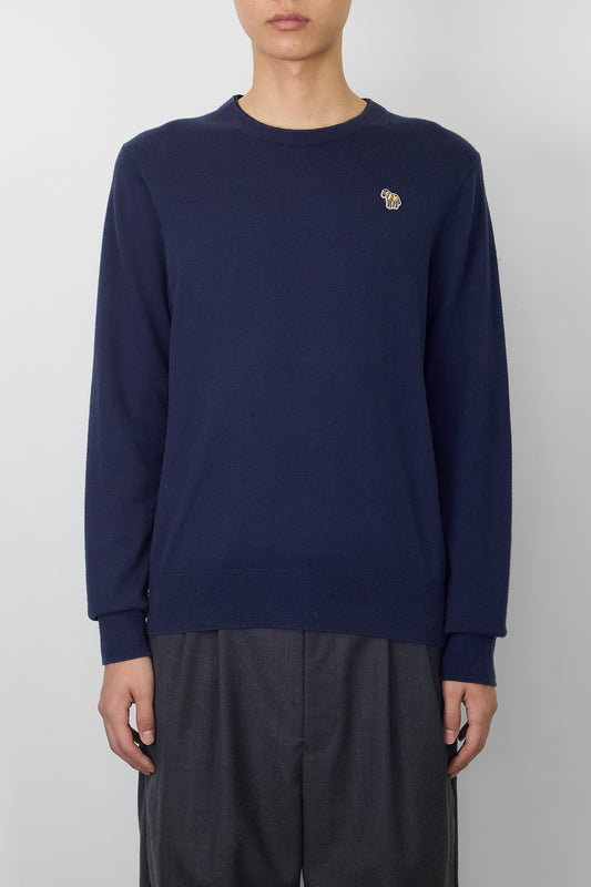 PAUL SMITH DESIGNED NAVY WOOL KNIT