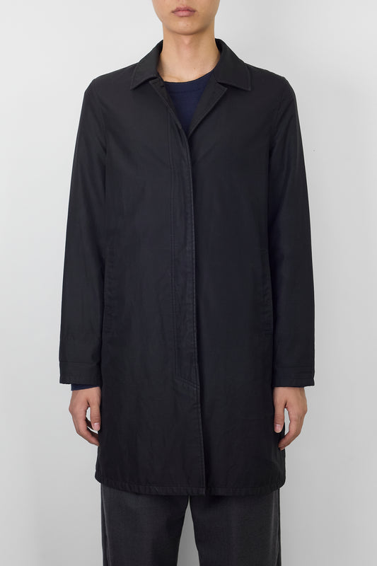 OLD NAVY BLACK TECH HALF COAT