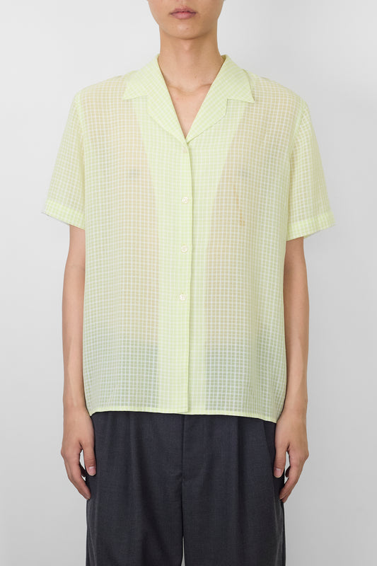 VINTAGE LIME SUMMER HALF SLEEVE SHIRT