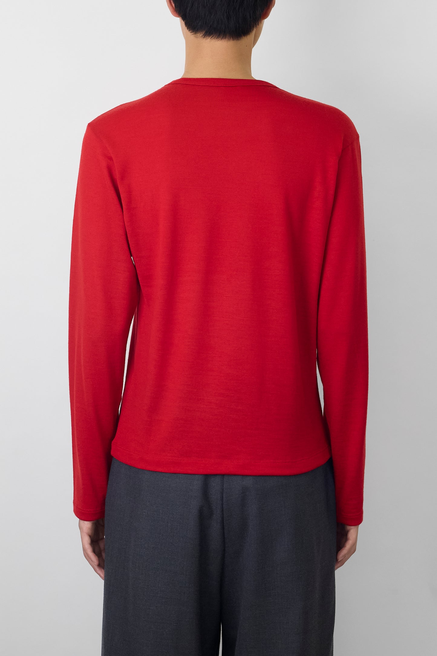NTRUL FORM MERINO LS TEE RED