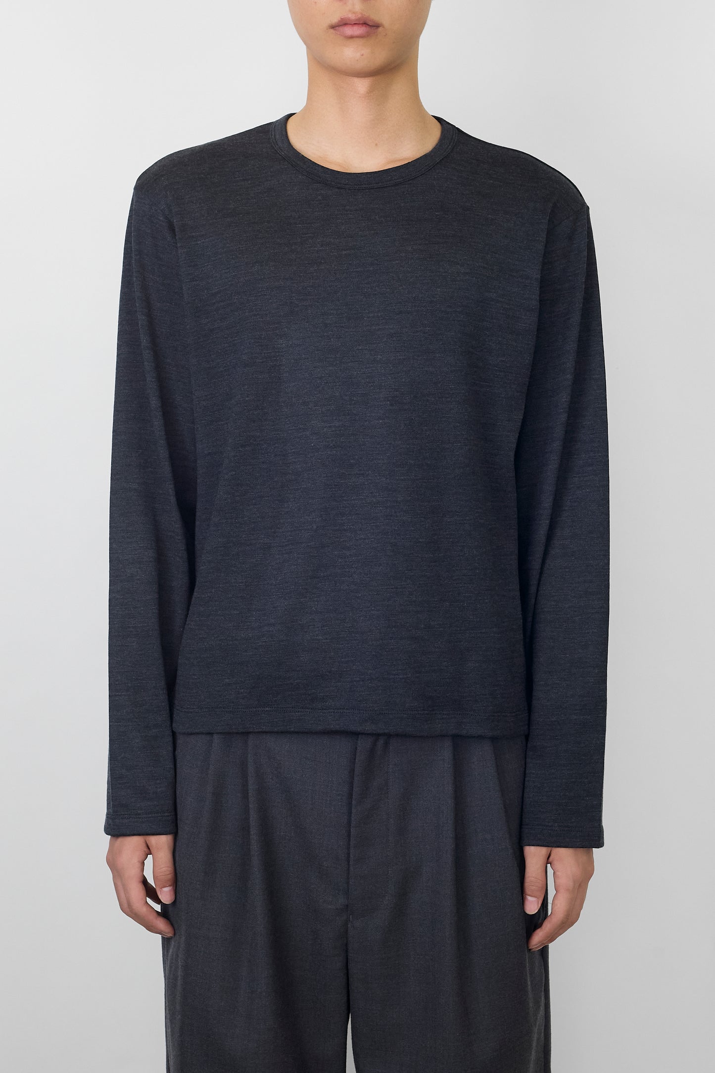 NTRUL FORM MERINO LS TEE GRAY