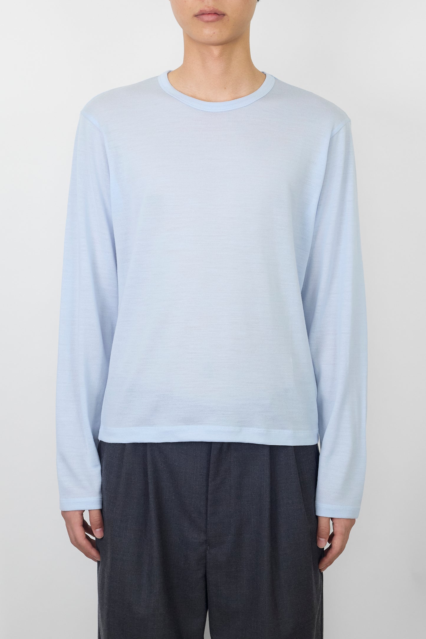 NTRUL FORM MERINO LS TEE BLUE