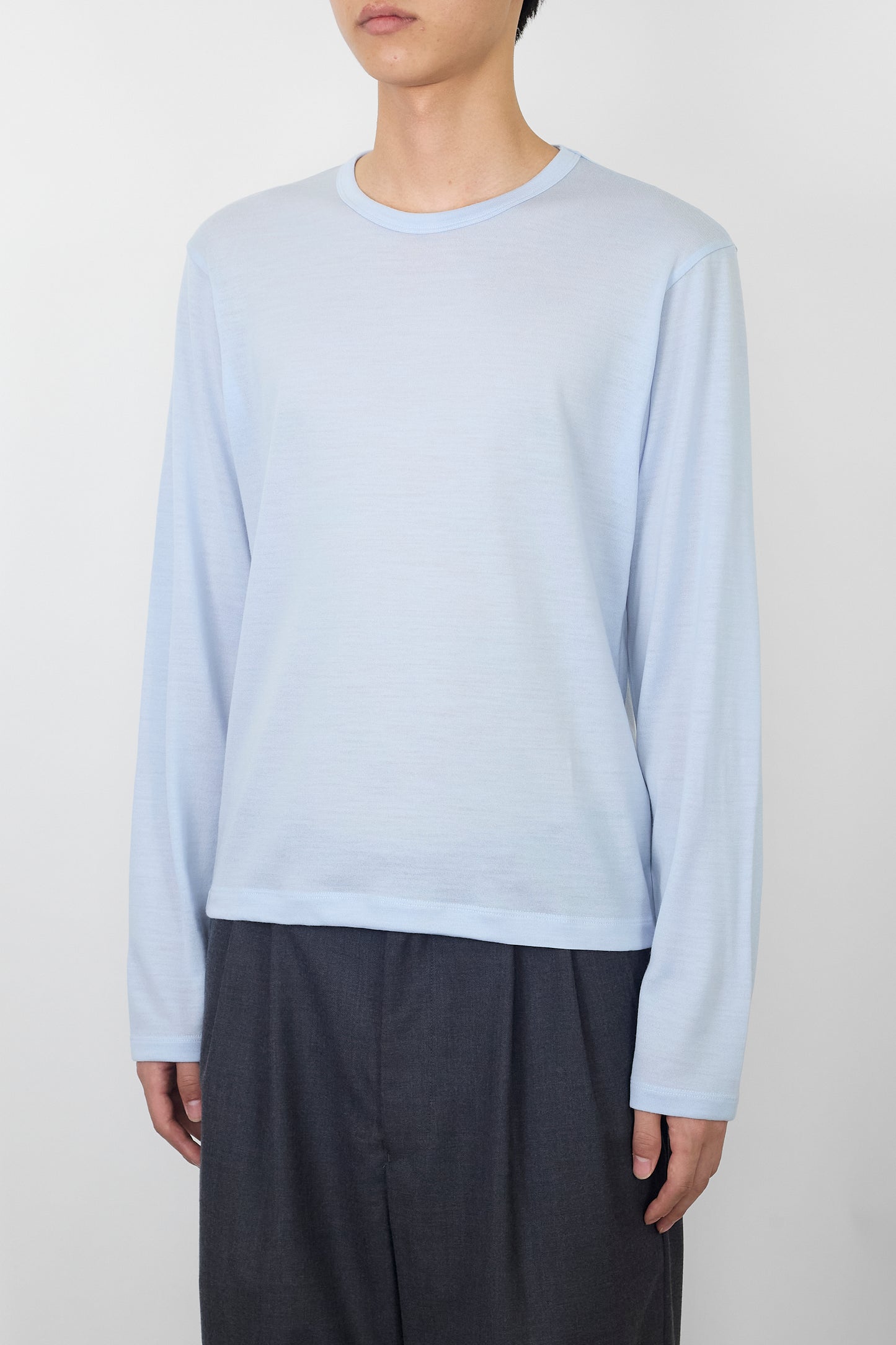 NTRUL FORM MERINO LS TEE BLUE