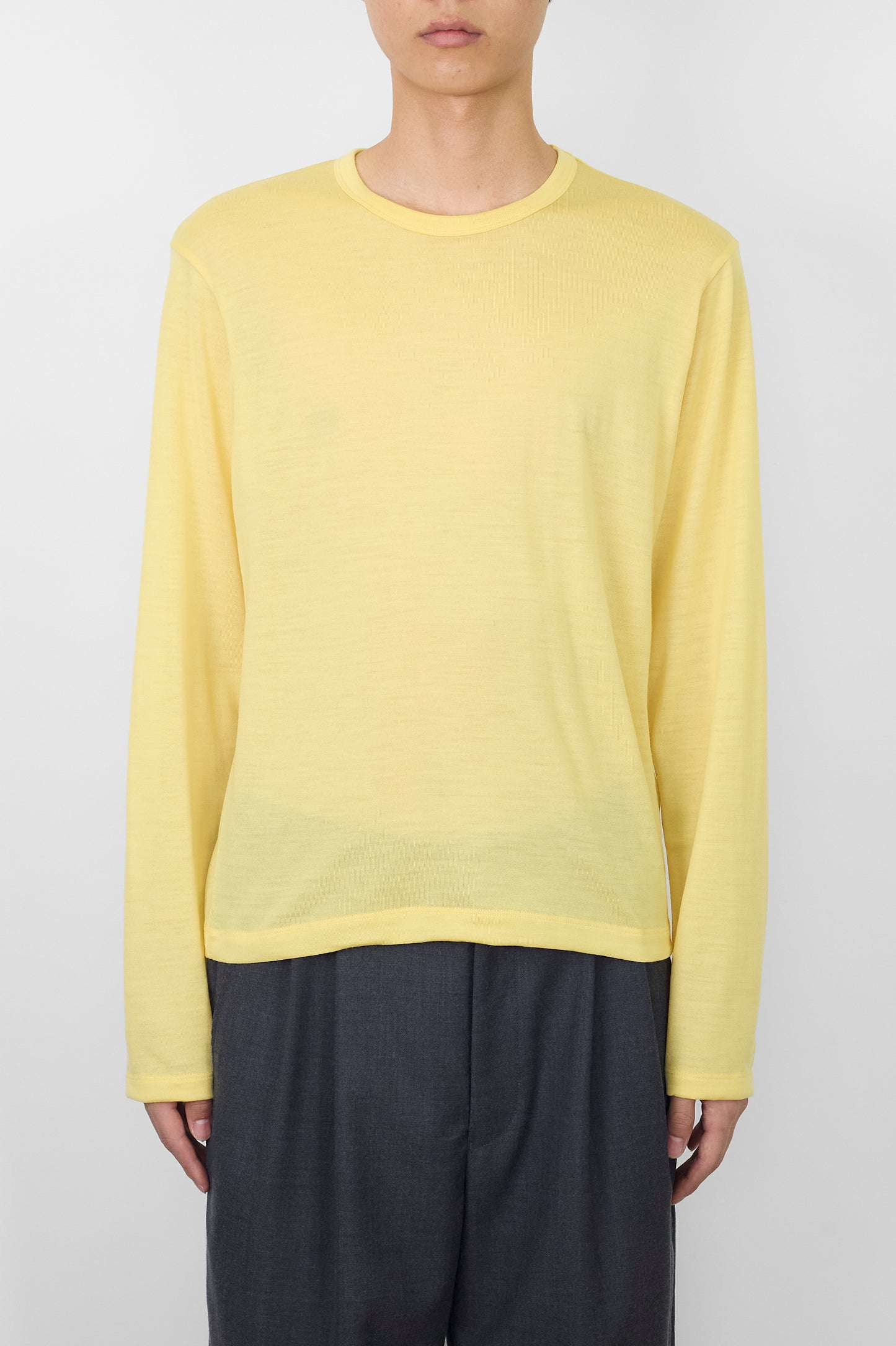 NTRUL FORM MERINO LS TEE YELLOW
