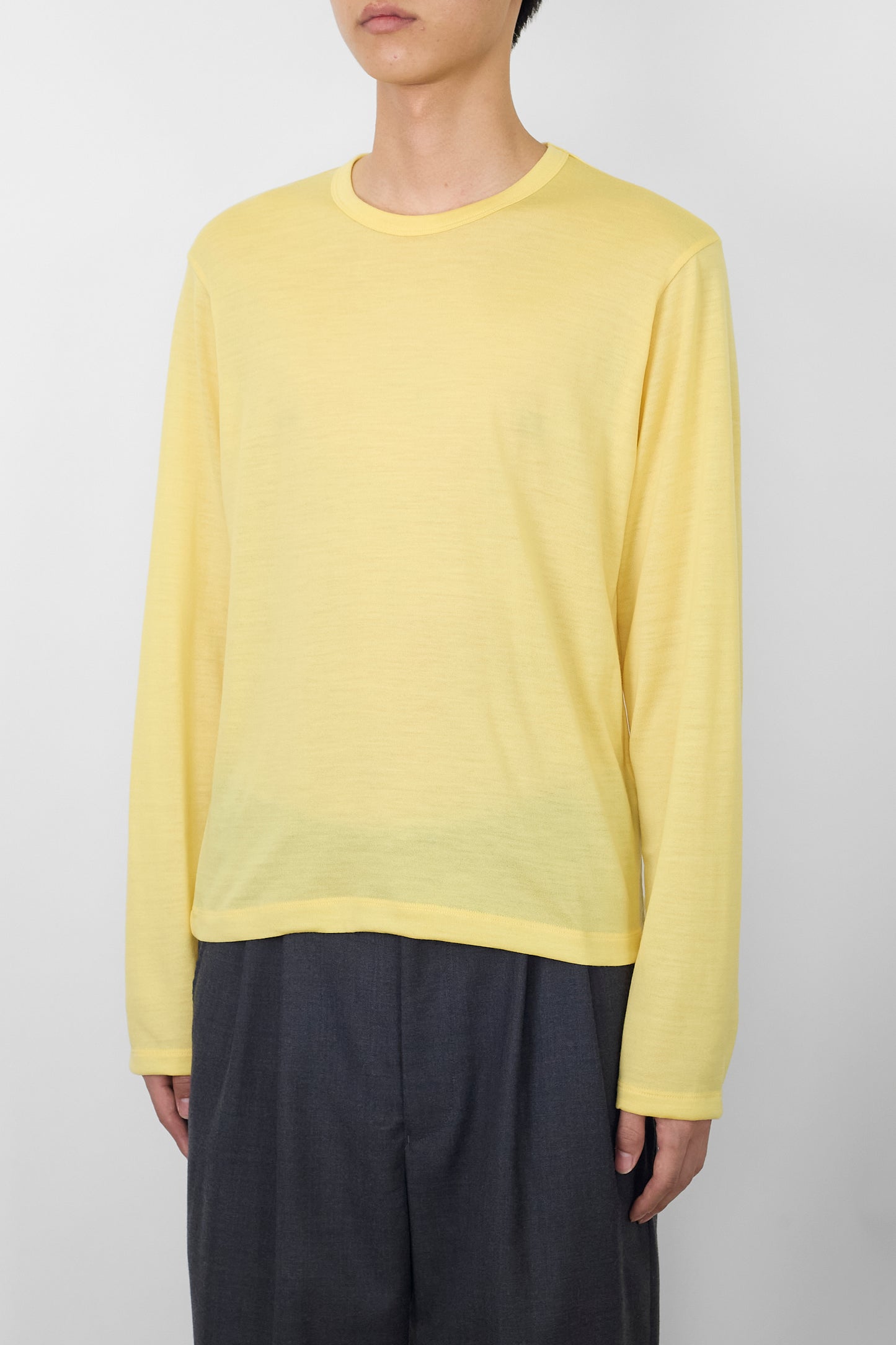 NTRUL FORM MERINO LS TEE YELLOW
