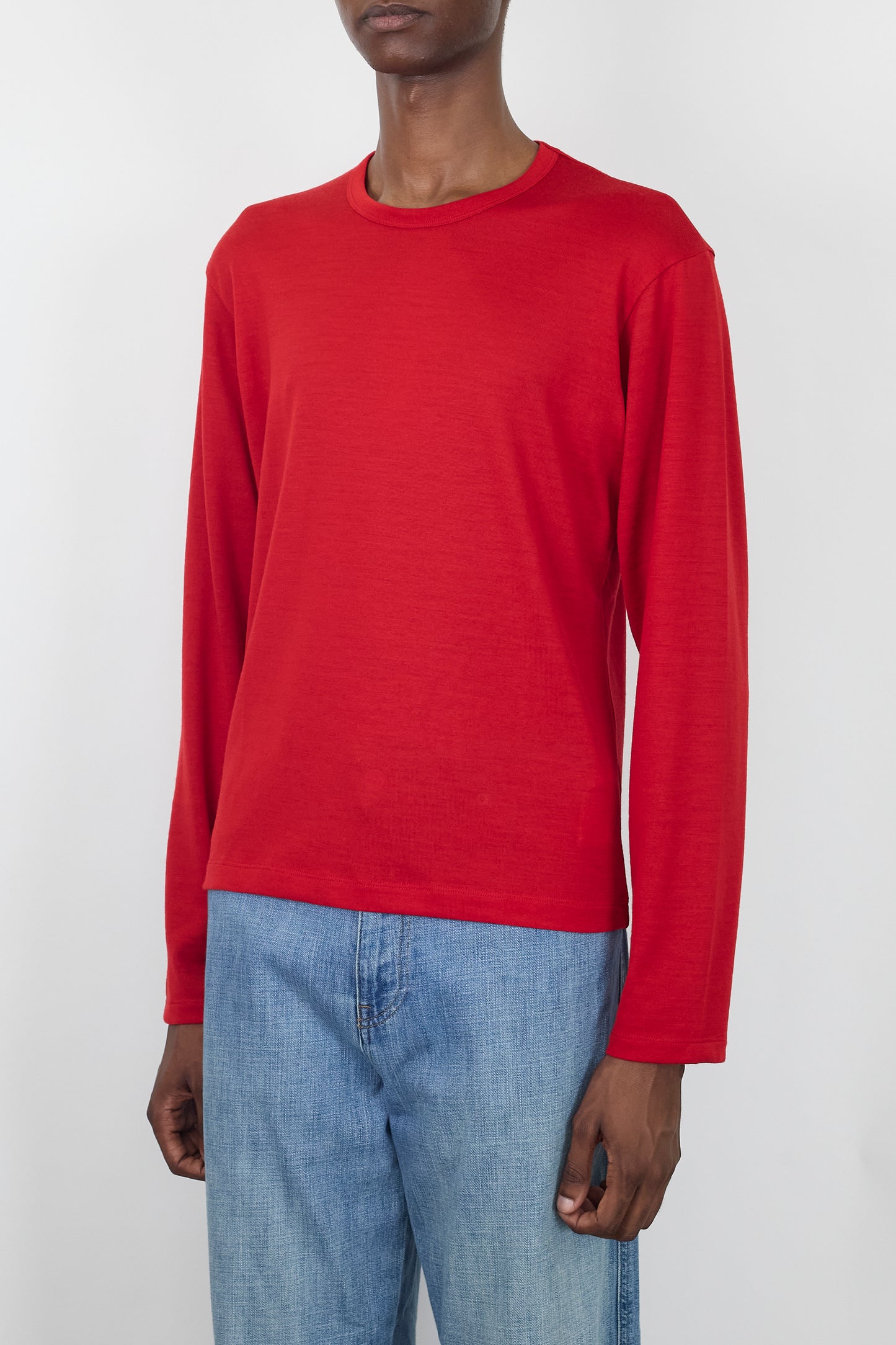 NTRUL FORM MERINO LS TEE RED