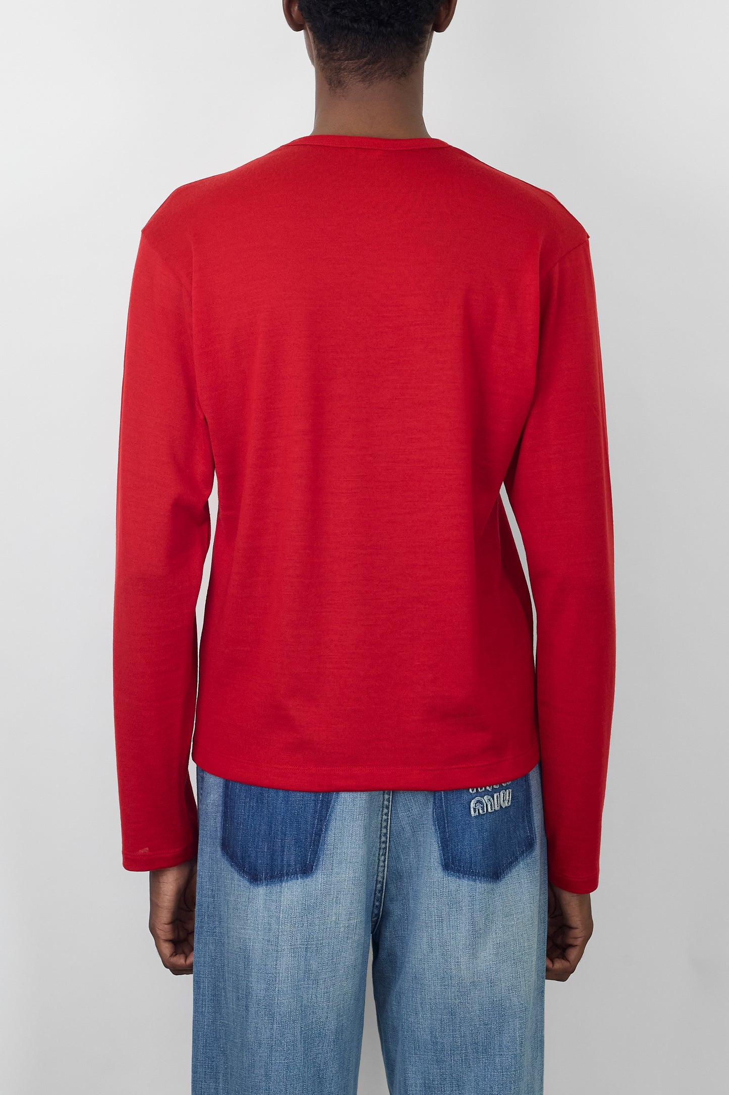 NTRUL FORM MERINO LS TEE RED