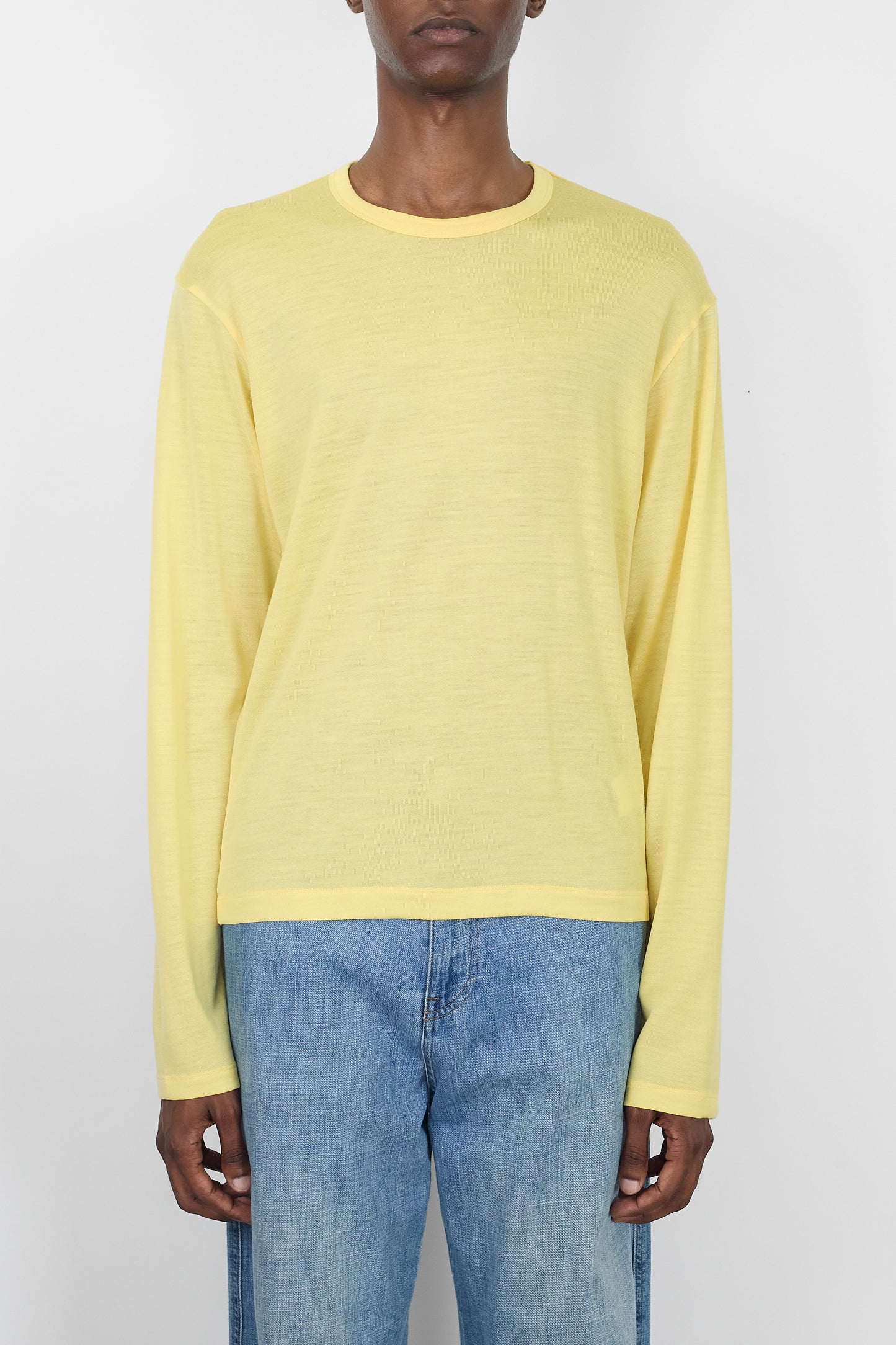 NTRUL FORM MERINO LS TEE YELLOW