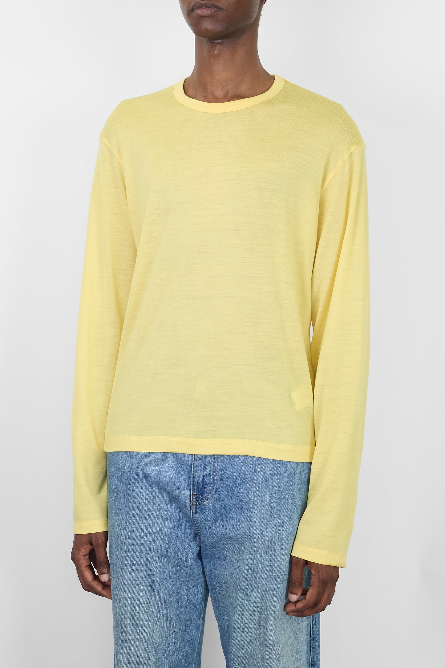 NTRUL FORM MERINO LS TEE YELLOW