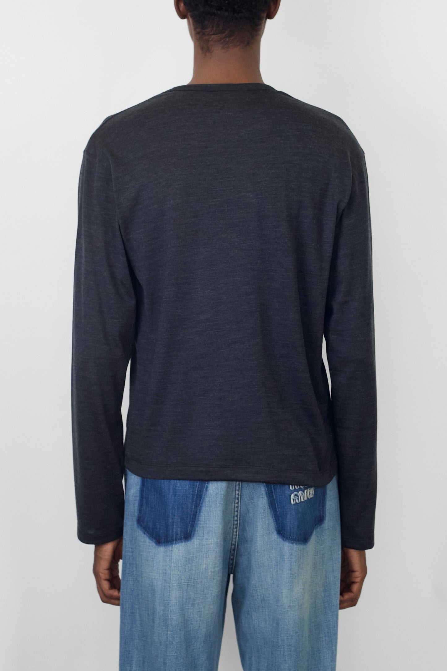 NTRUL FORM MERINO LS TEE GRAY