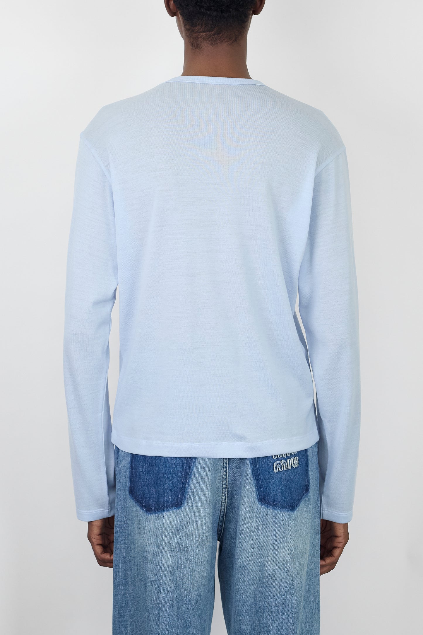 NTRUL FORM MERINO LS TEE BLUE
