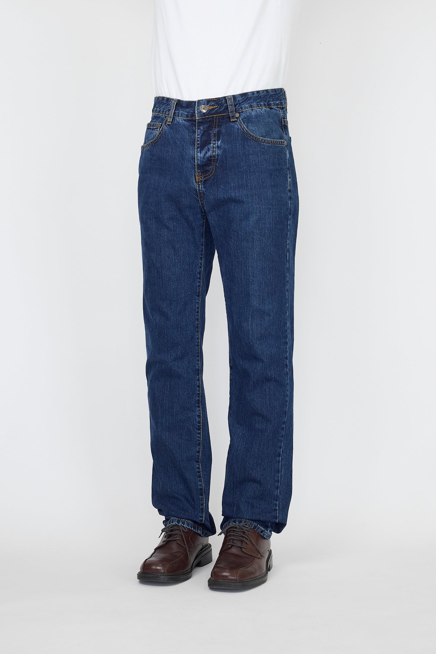 BURBERRYS BLUE DENIM PANTS MADE IN TURKEY