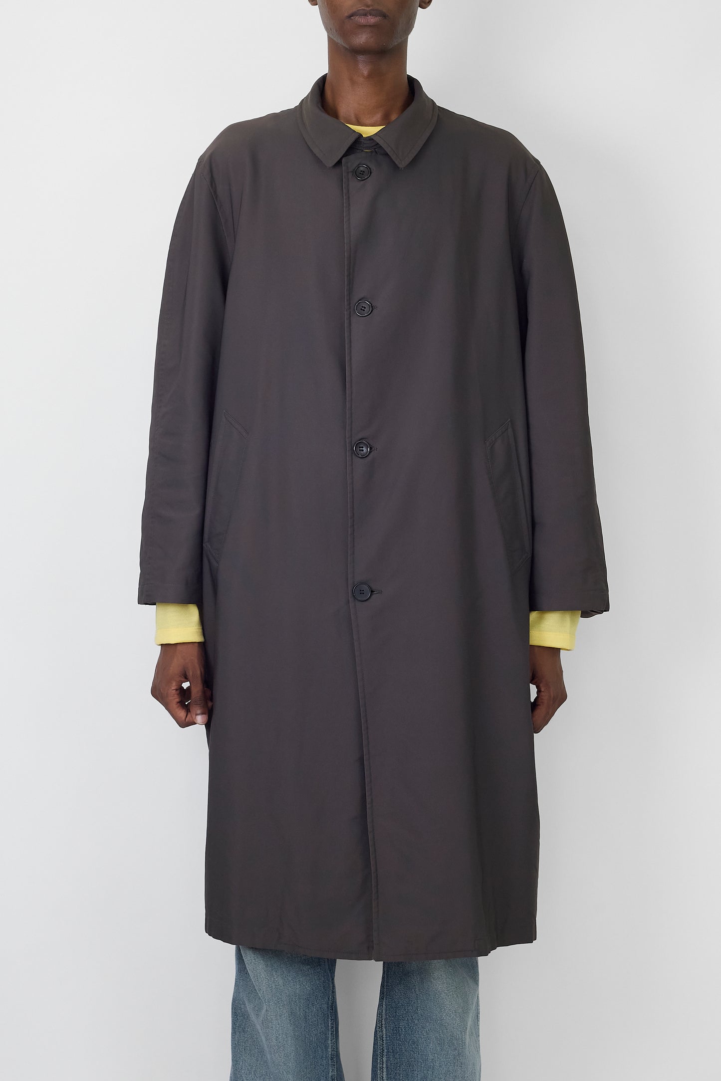 HILTON BY VESTIMENTA GRAY TECH LONG COAT MADE IN ITALY