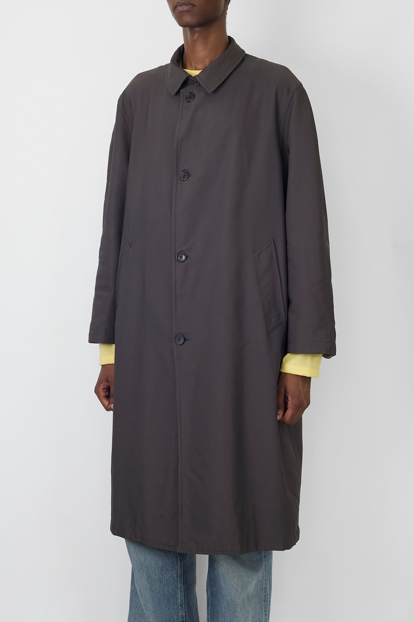 HILTON BY VESTIMENTA GRAY TECH LONG COAT MADE IN ITALY