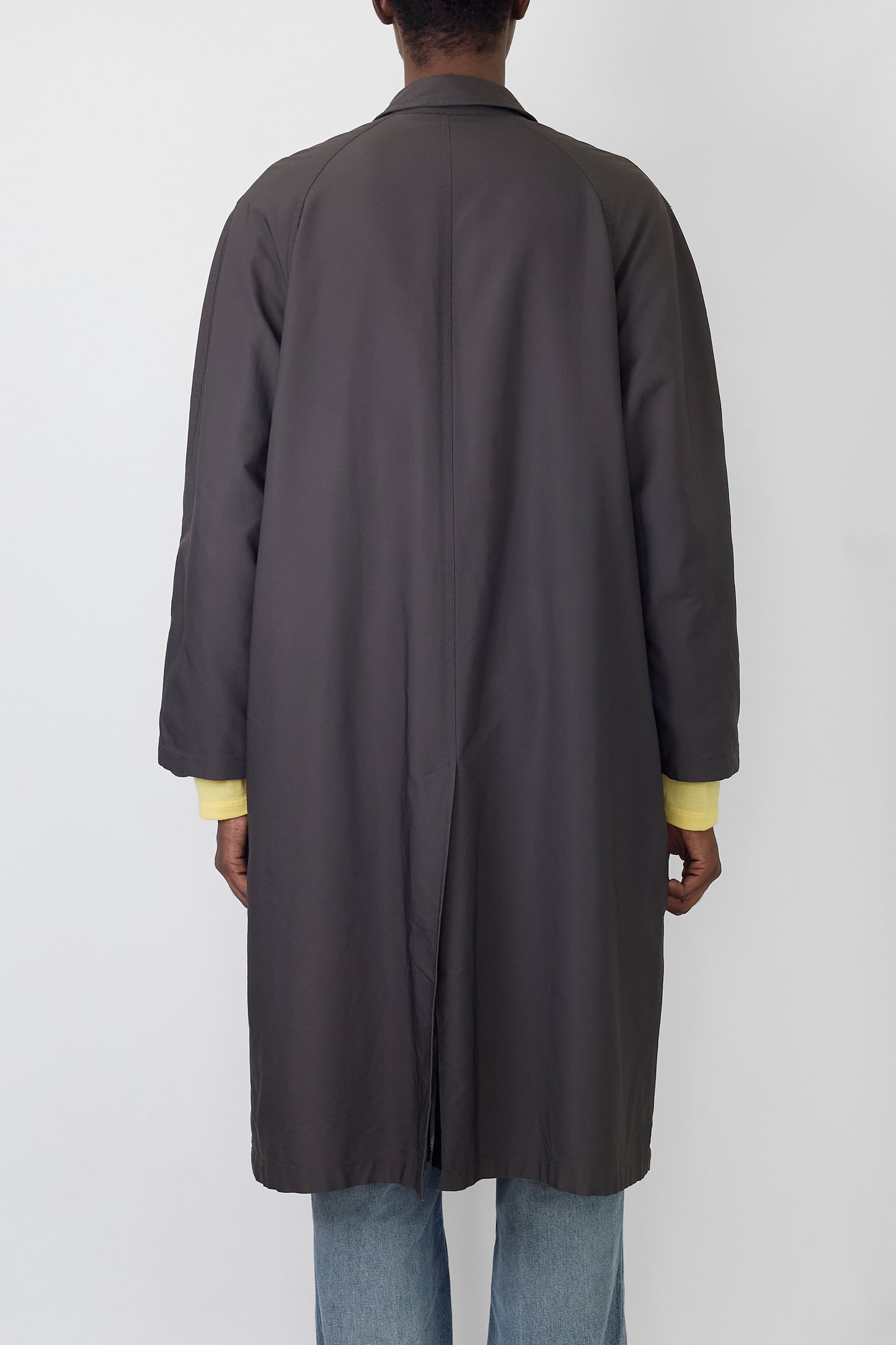 HILTON BY VESTIMENTA GRAY TECH LONG COAT MADE IN ITALY