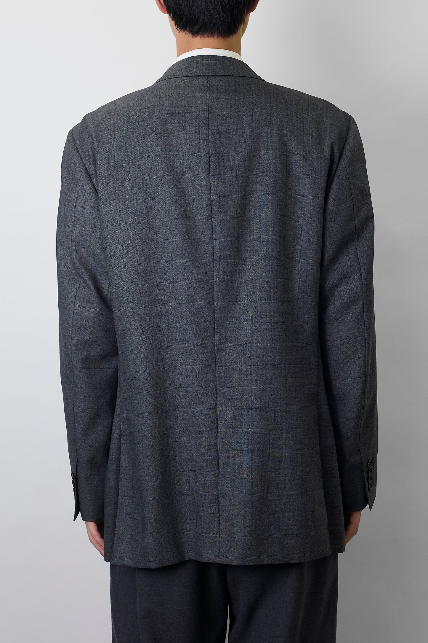 CANALI GRAY WOOL TAILORED JACKET MADE IN ITALY