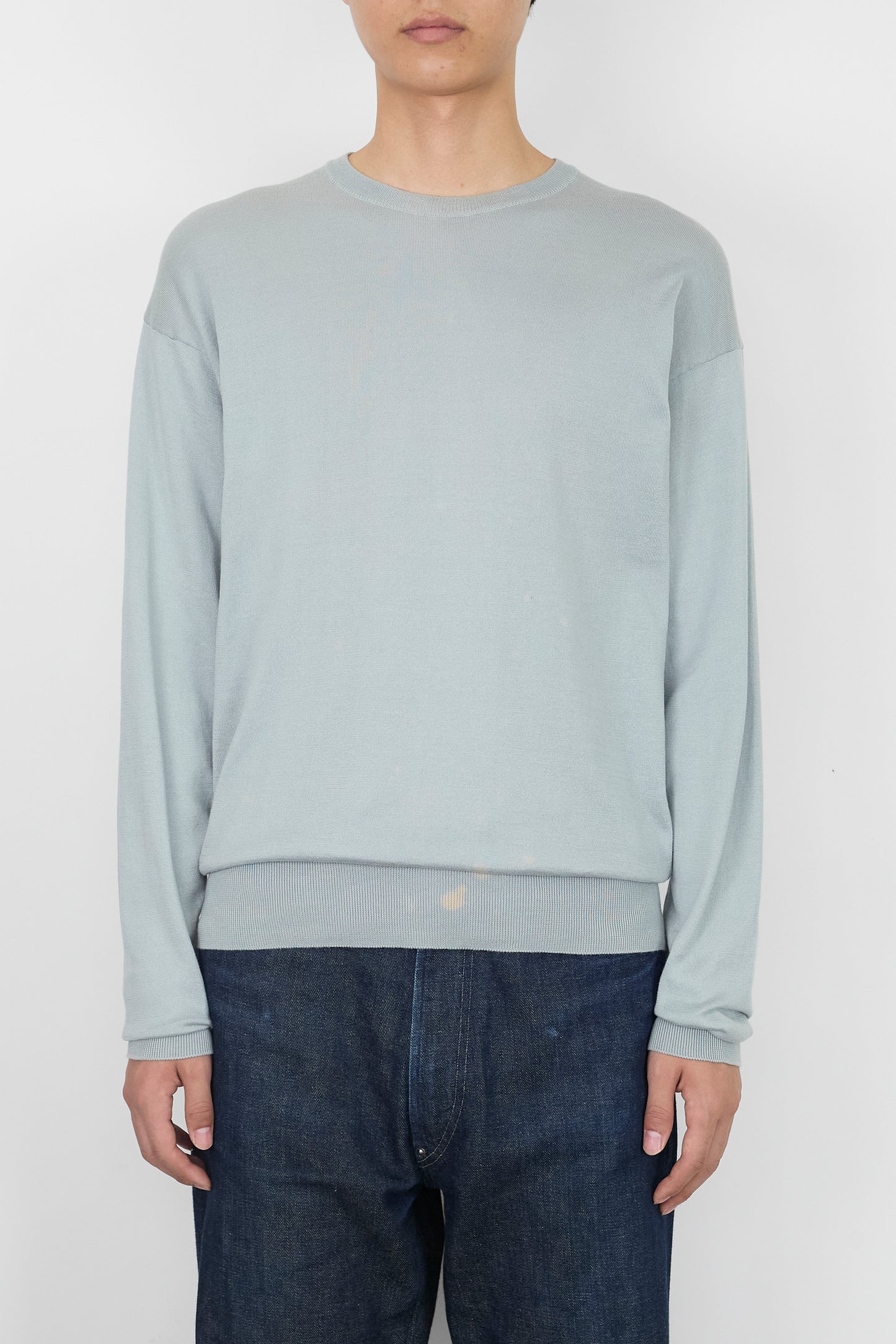 COMME DES GARCONS HOMME GRAY BLUE KNIT