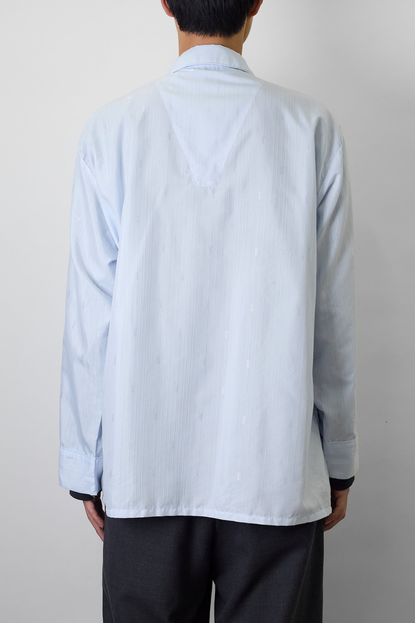YVES SAINT LAURENT SKY BLUE SHIRT JACKET
