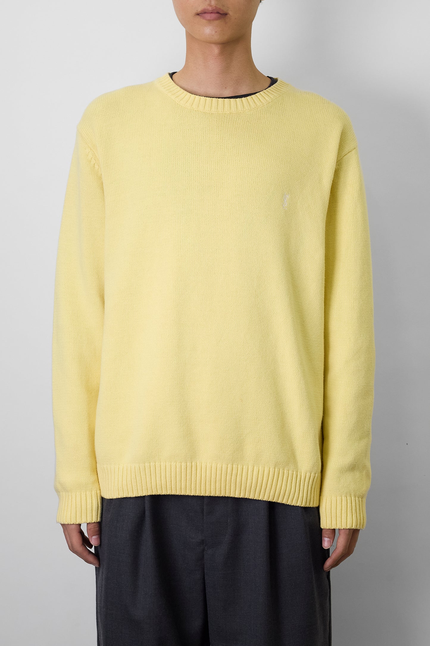 YVES SAINT LAURENT POUR HOMME YELLOW SHORT KNIT