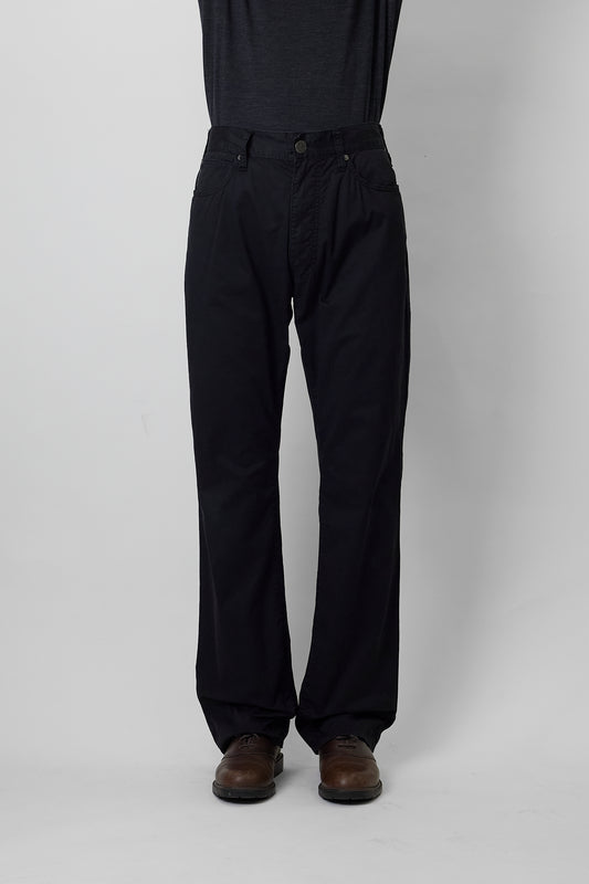 ARMANI JEANS BLACK STRAIGHT PANTS  MADE IN ITALY