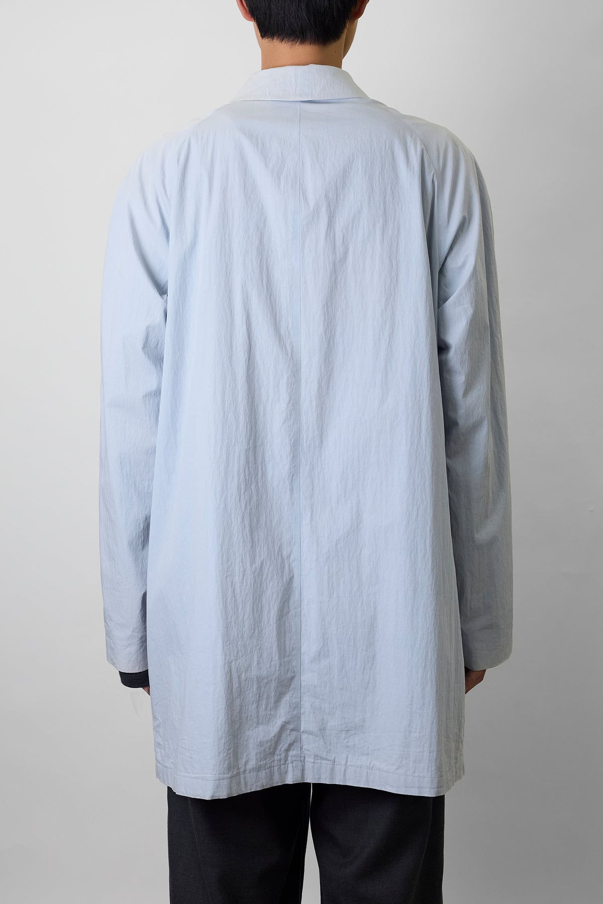 BURBERRY ICE BLUE TECH COAT MADE IN ENGLAND