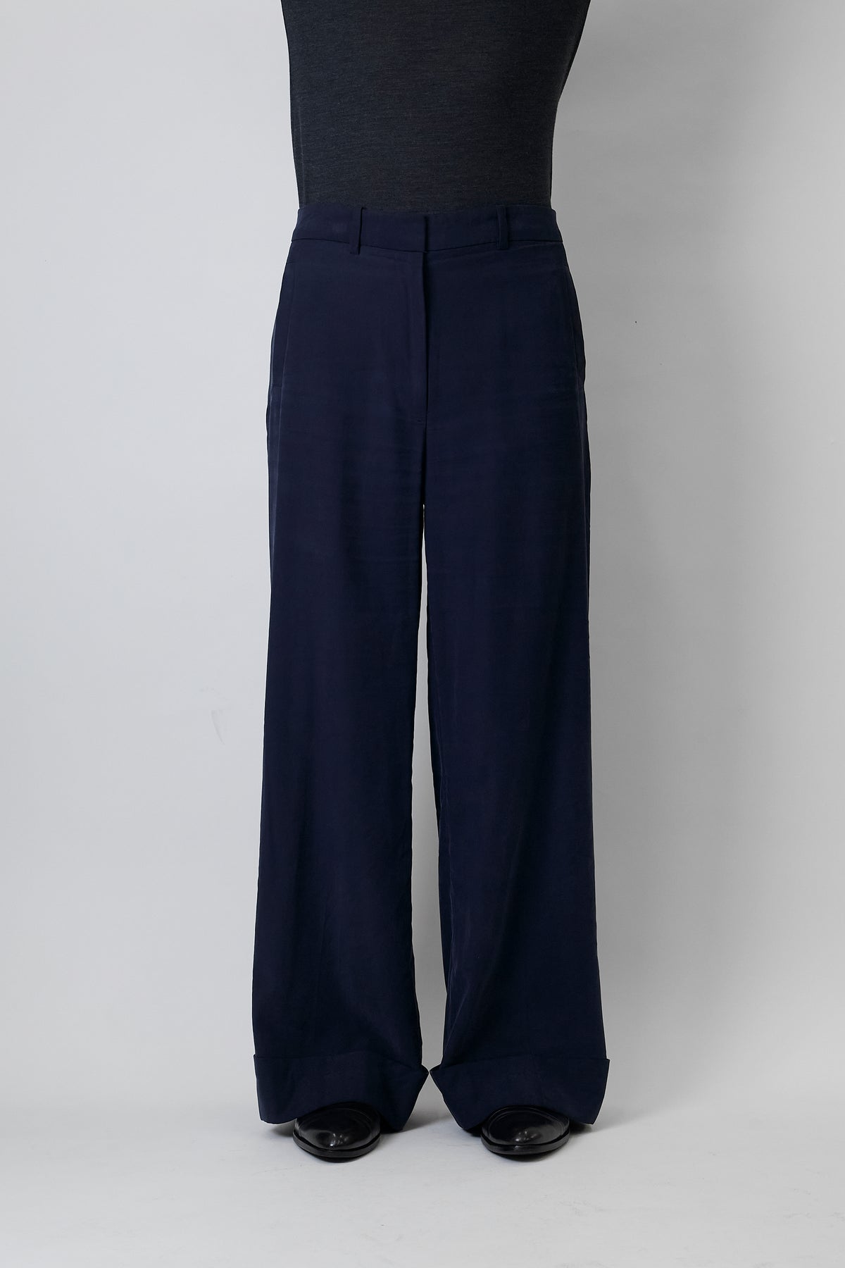 TOMMY HILFIGER NAVY WIDE PANTS