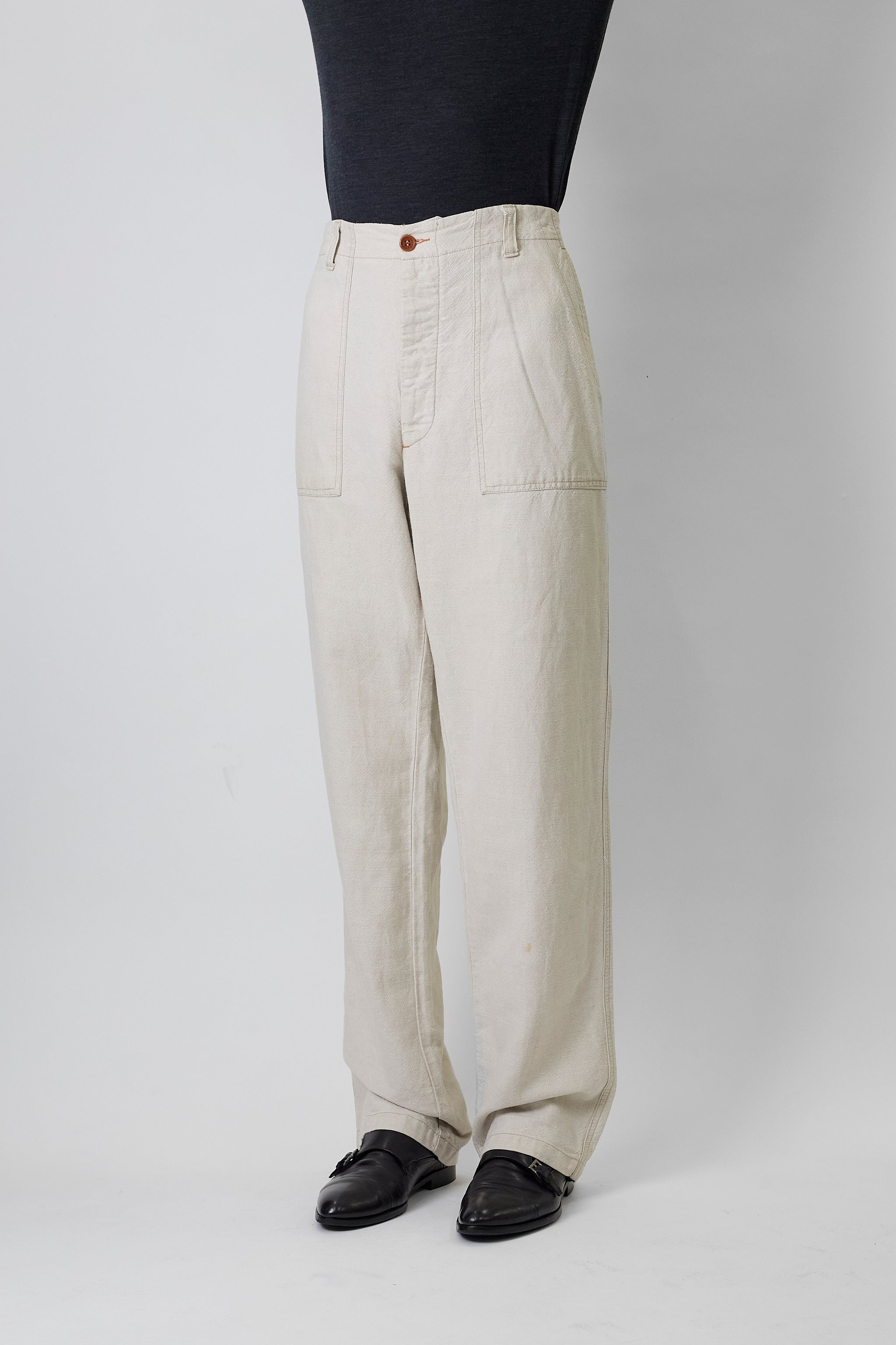 パンツ dissonance Ntrul basic trousers size4 パンツ – DISSONANCE