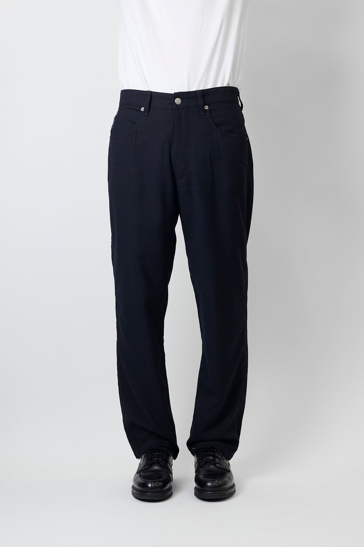 ARMANI JEANS BLACK WIDE PANTS MADE IN ITALY