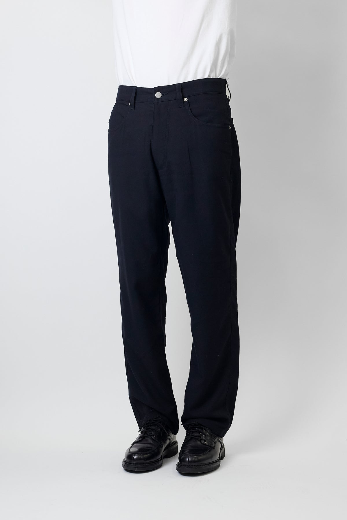 ARMANI JEANS BLACK WIDE PANTS MADE IN ITALY