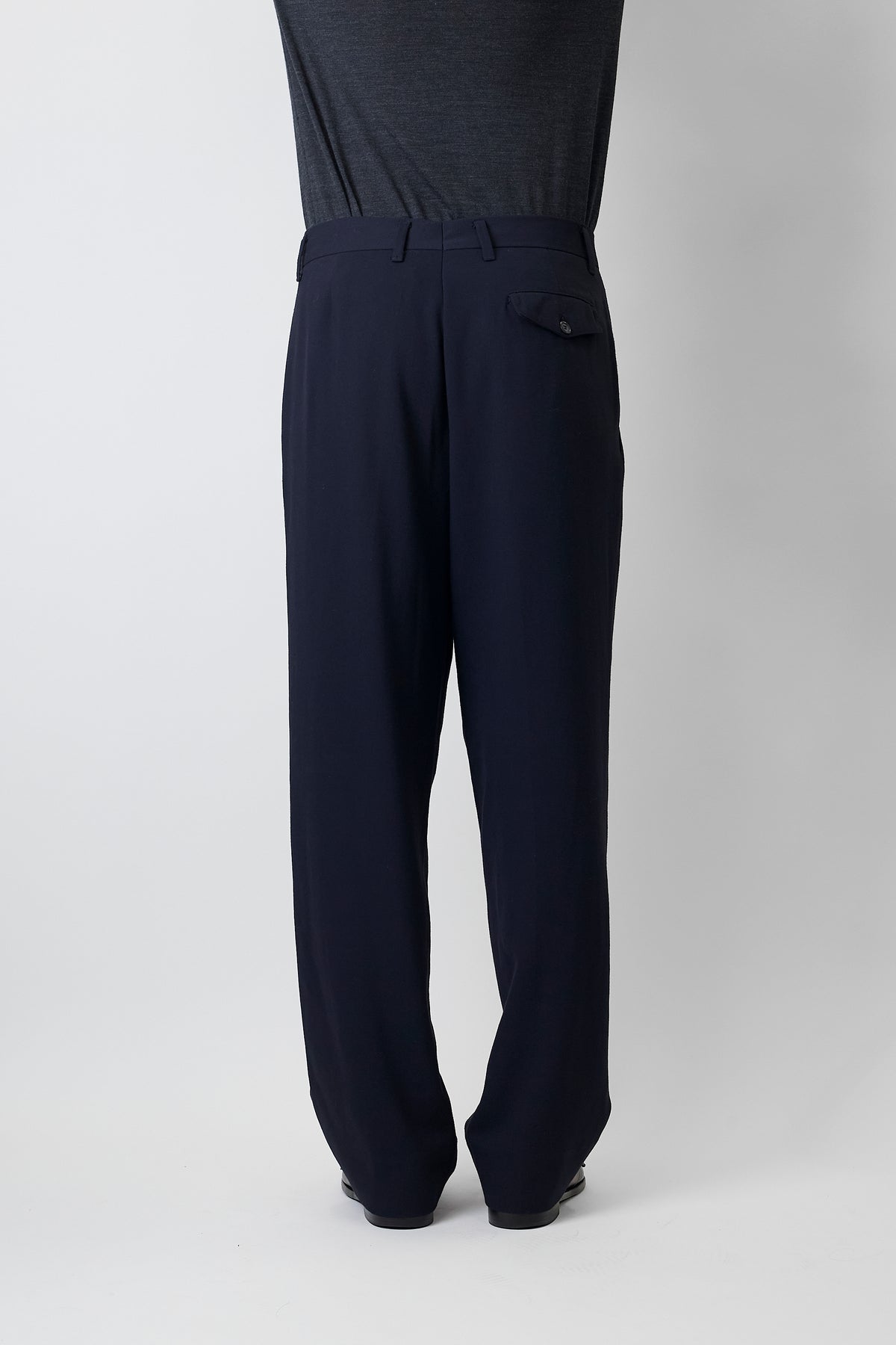 CARAMELO NAVY WIDE PANTS MADE IN SPAIN