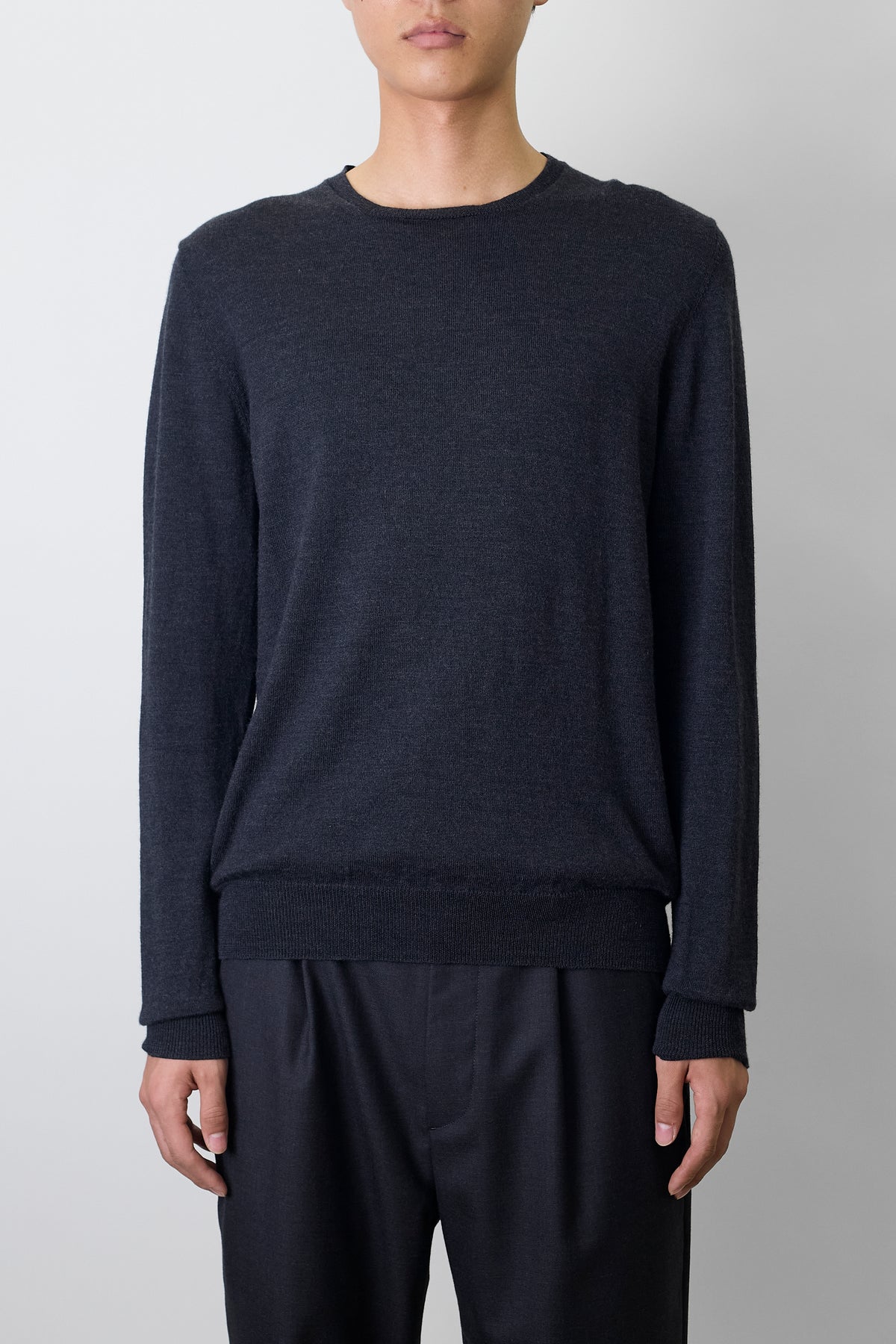 PRADA GRAY WOOL KNIT