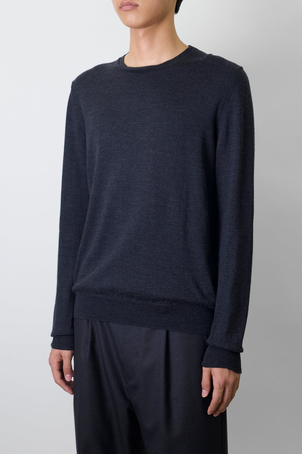PRADA GRAY WOOL KNIT