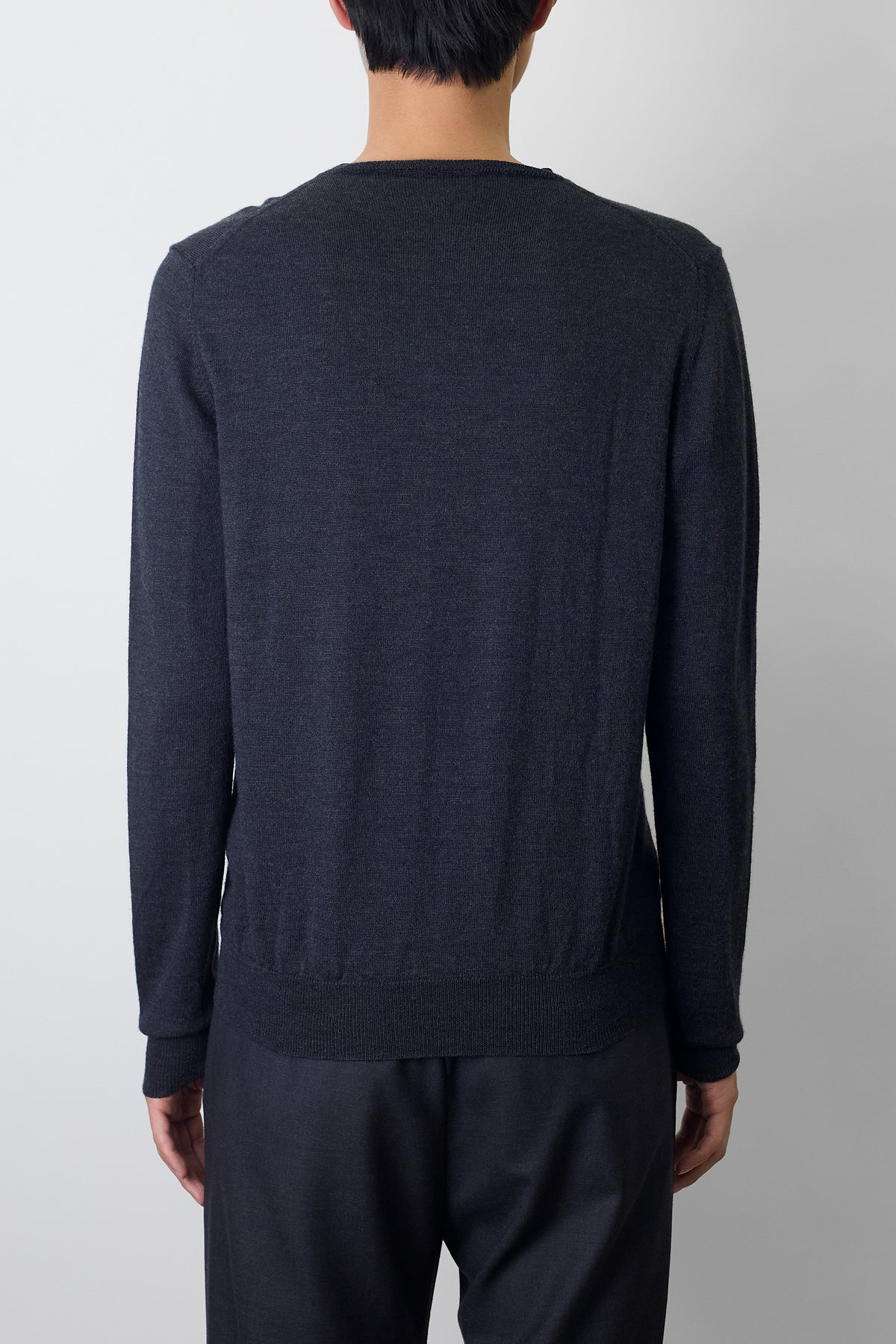 PRADA GRAY WOOL KNIT