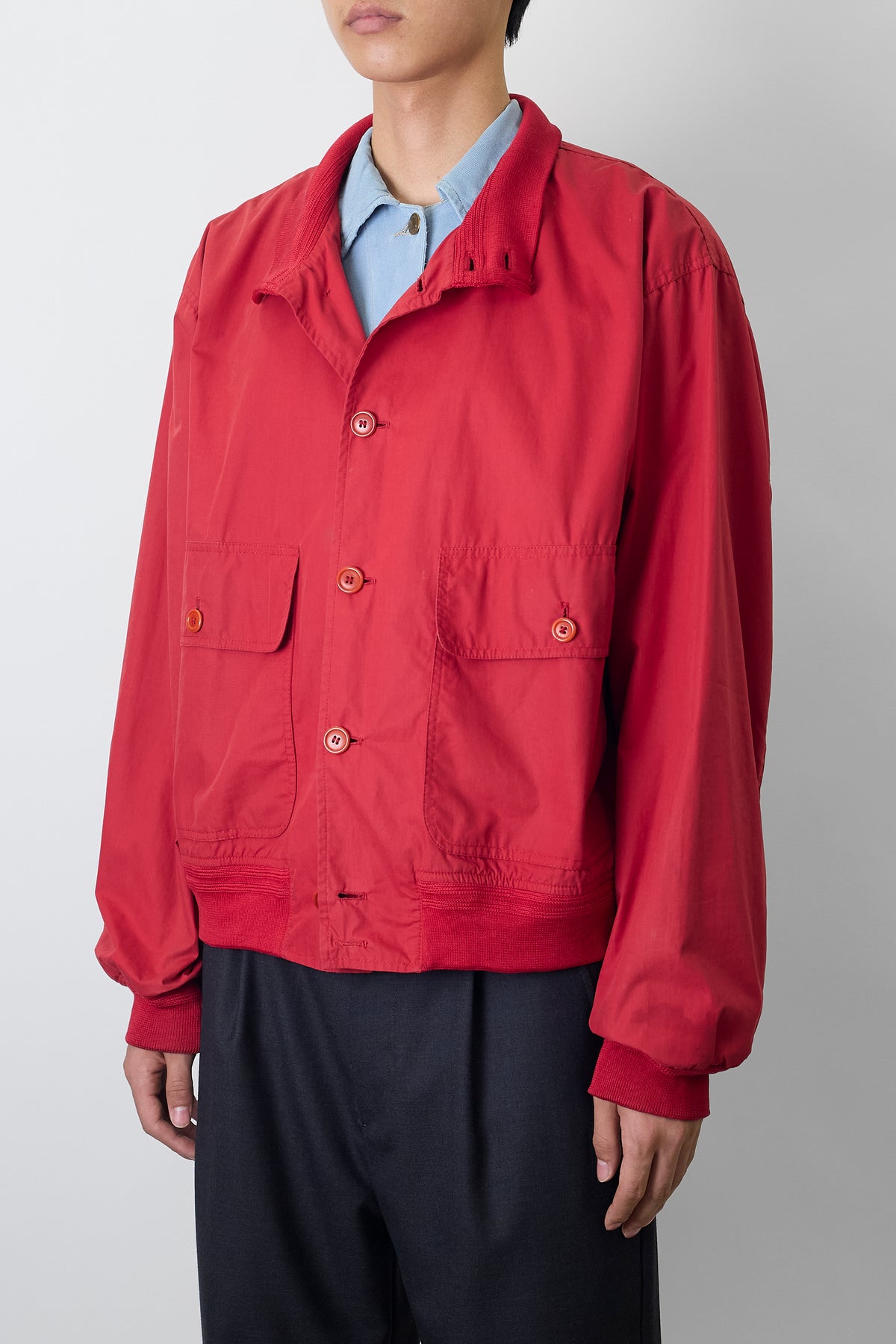 VINTAGE VALSTARINO RED SHORT JACKET MADE IN ITALY
