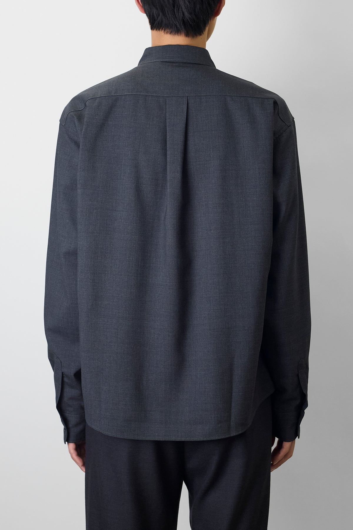 NTRUL CLASSIC WOOL SHIRT GRAY