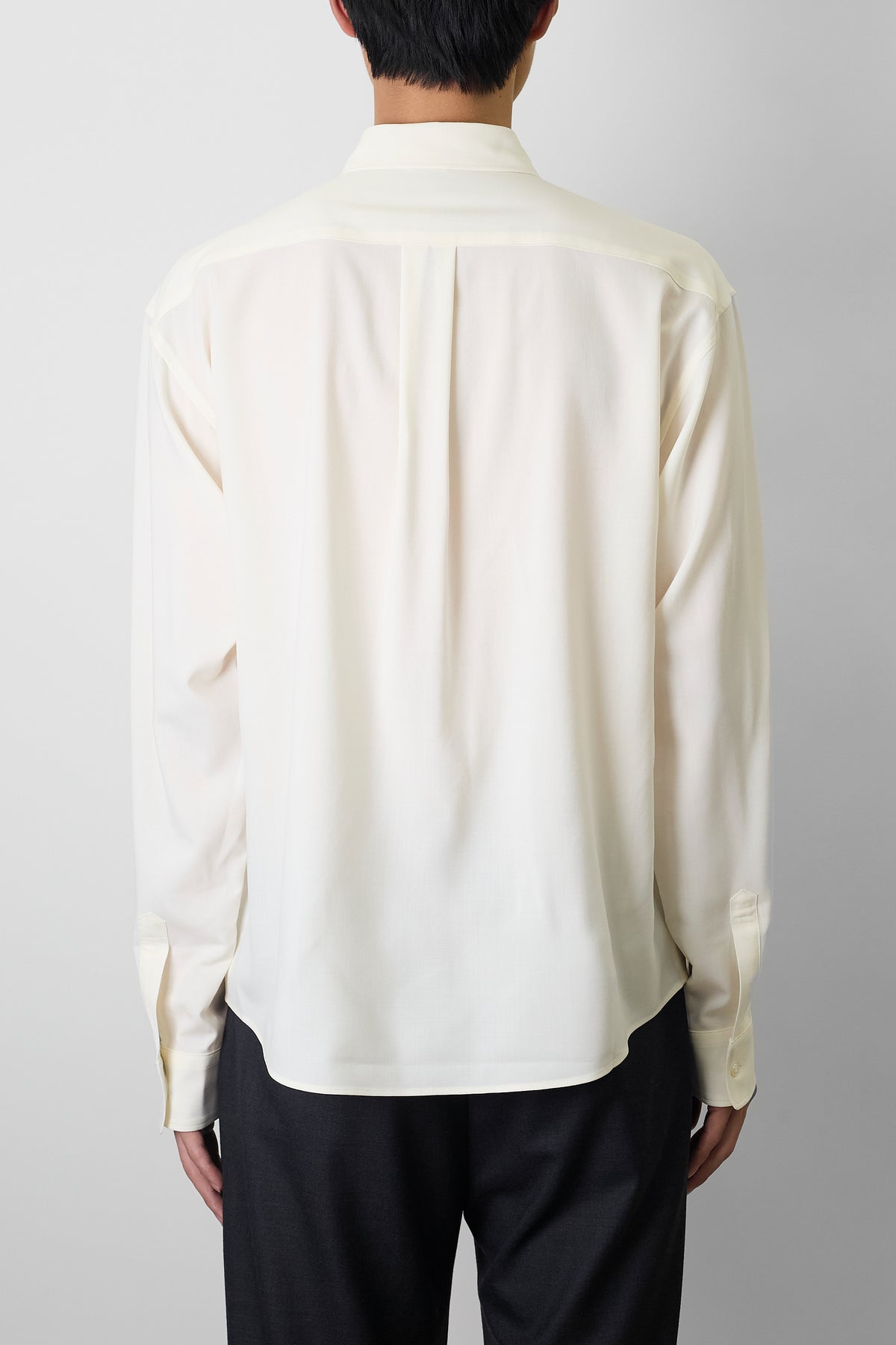 NTRUL CLASSIC WOOL SHIRT WHITE