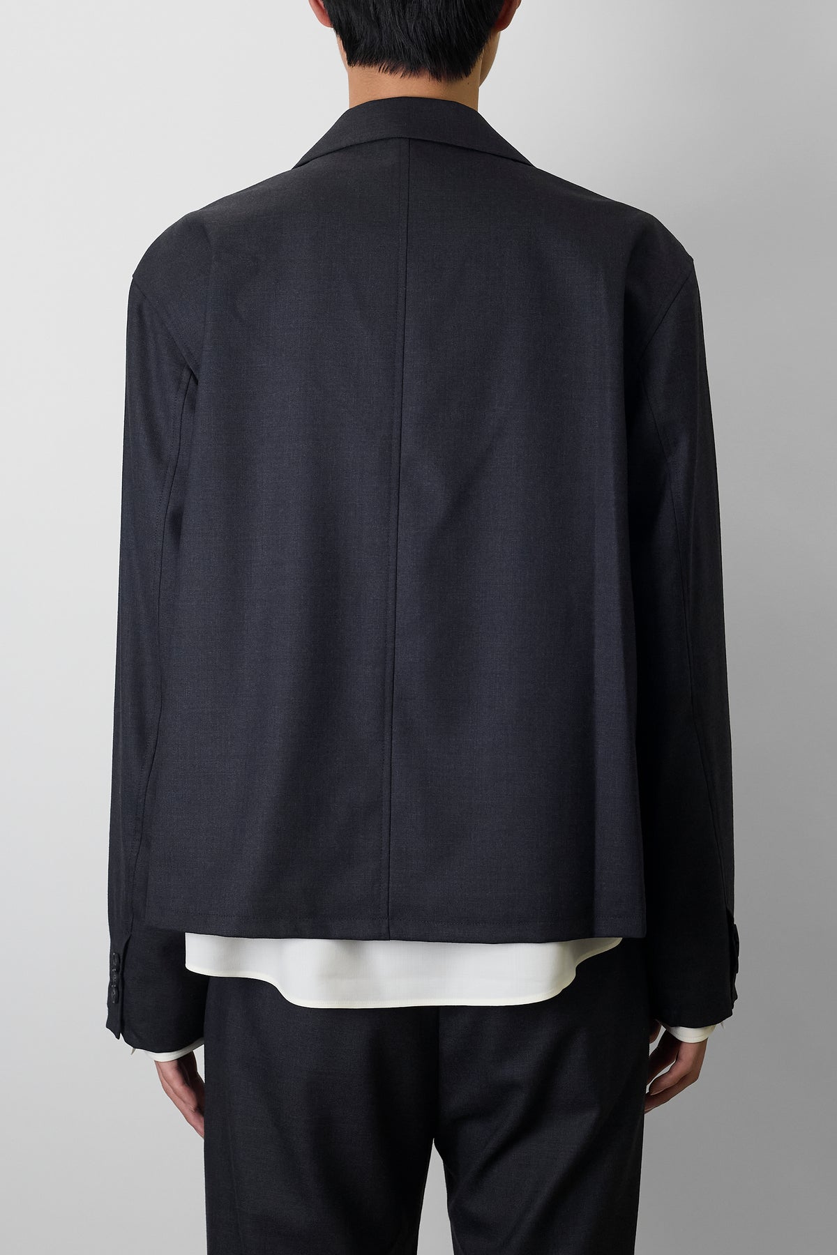 NTRUL TAILORED BLOUSON DARK GRAY