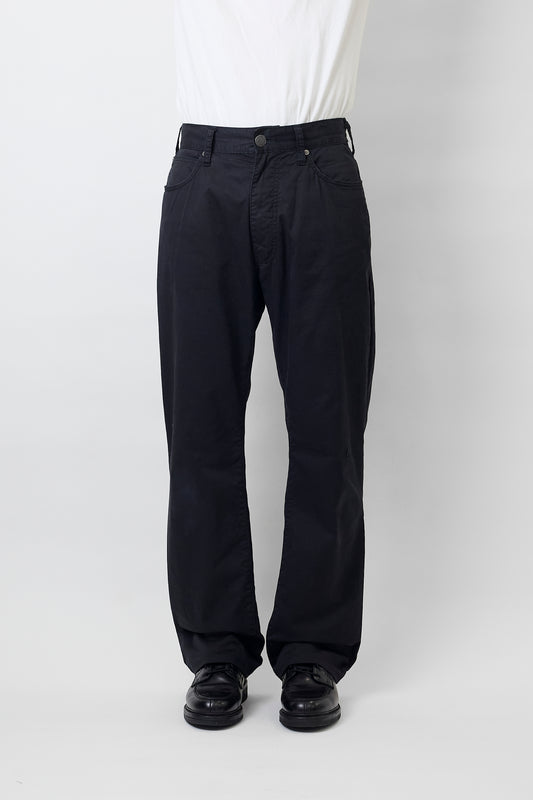 ARMANI JEANS BLACK STRAIGHT PANTS MADE IN ITALY